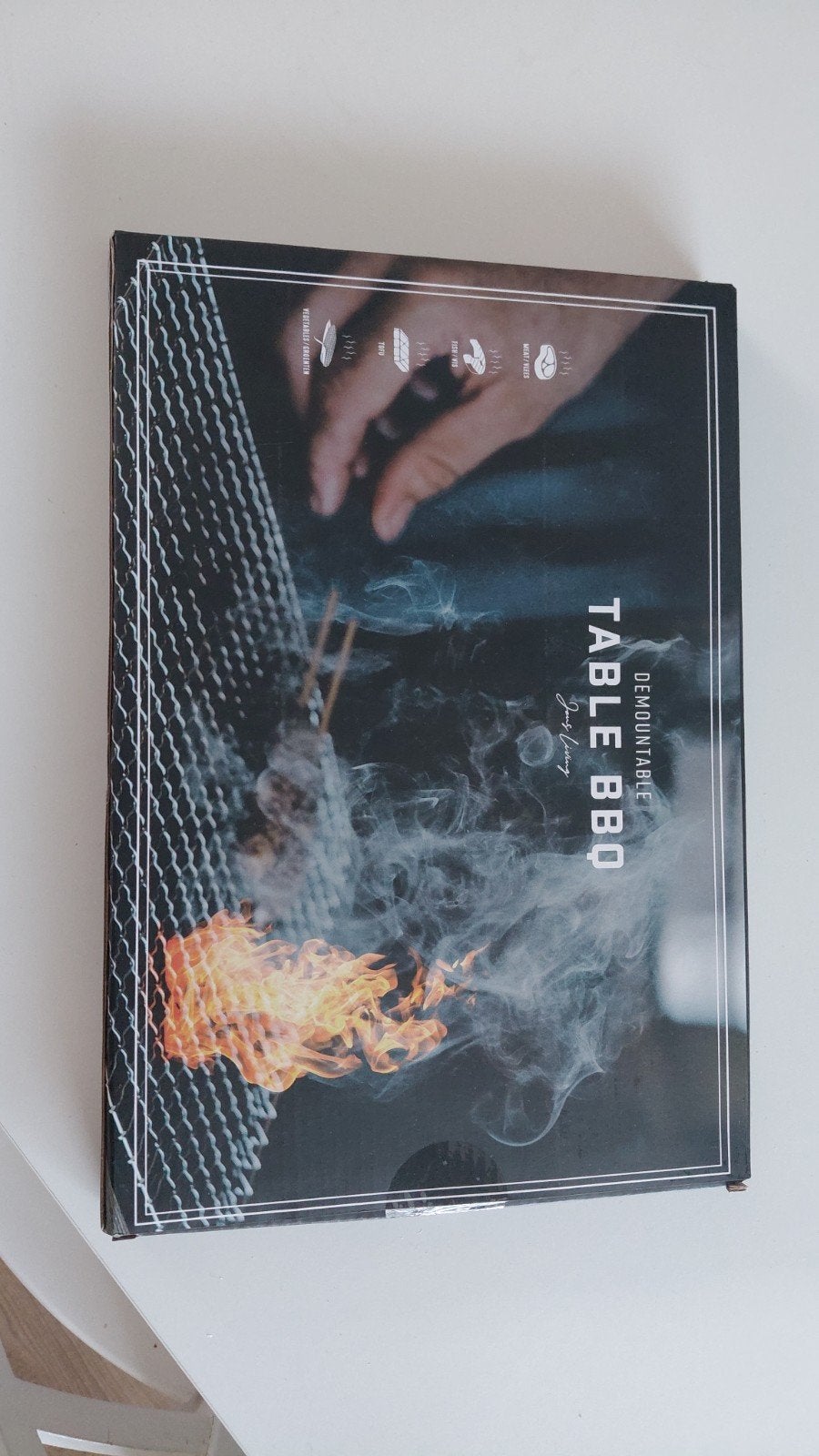 Compacte Tafel BBQ, Ophalen, Nieuw, JENS