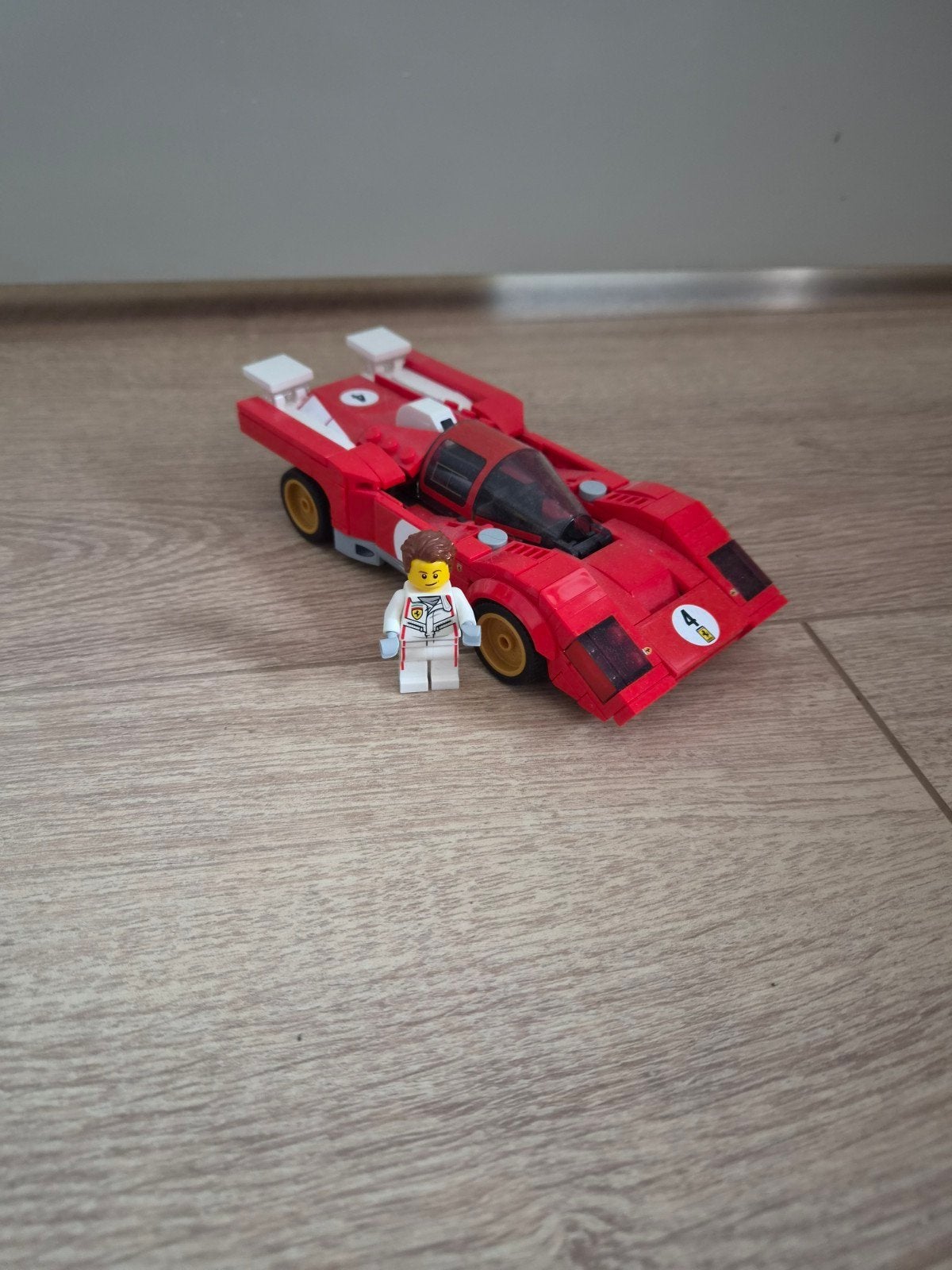 LEGO Speed Champions Ferrari 512 M met Minifiguur, Inclusief minifiguren, Gebruikt, Lego, Overige typen