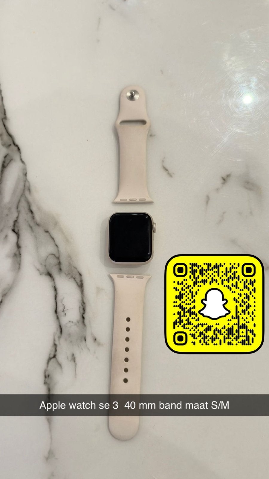Apple watch se 3, Ophalen, Zo goed als nieuw, Zwart, IOS