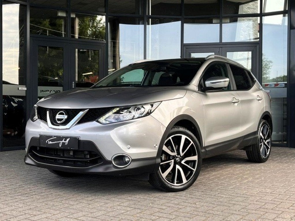 Nissan QASHQAI 1.2 TEKNA AUT. - LEDER - NAVI - 360 CAMERA -, Auto's, Nissan, Automaat, Gebruikt, 4 cilinders, LED verlichting