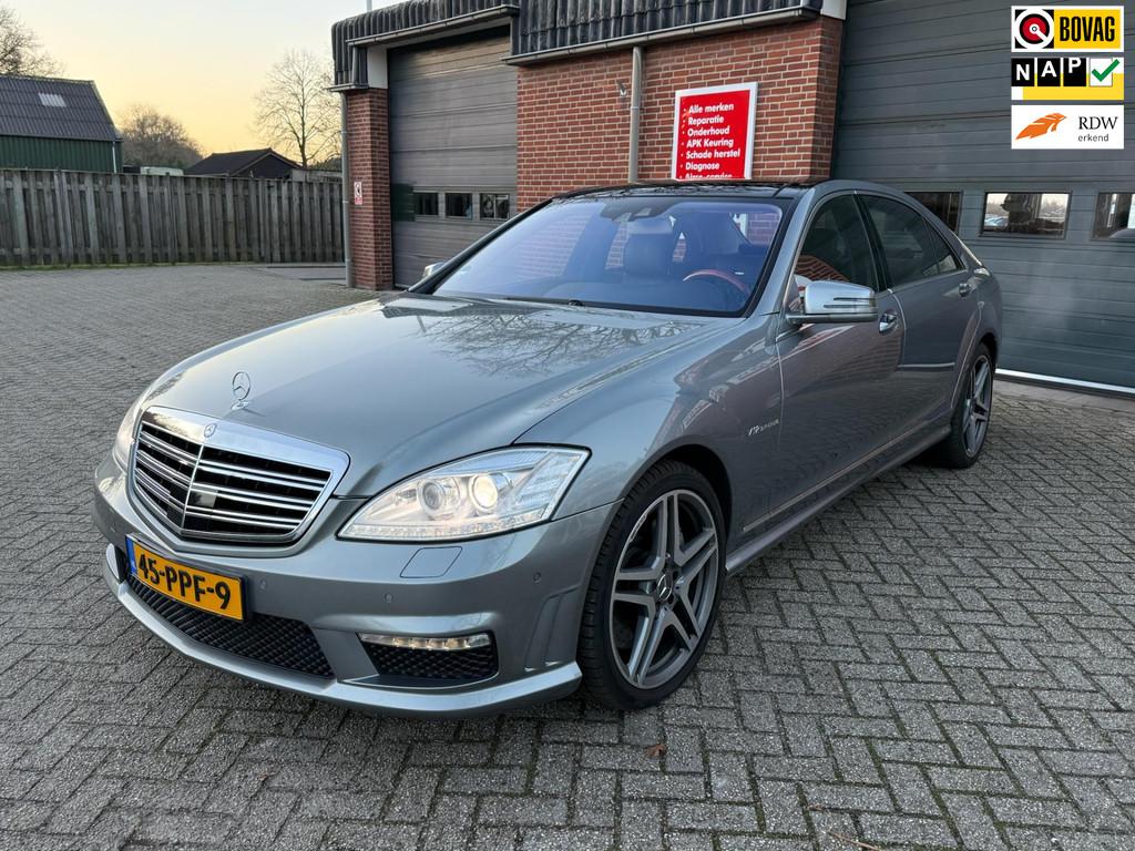 Mercedes-Benz S-klasse AMG 65 Lang, Auto's, Automaat, Euro 5, Gebruikt, Zwart