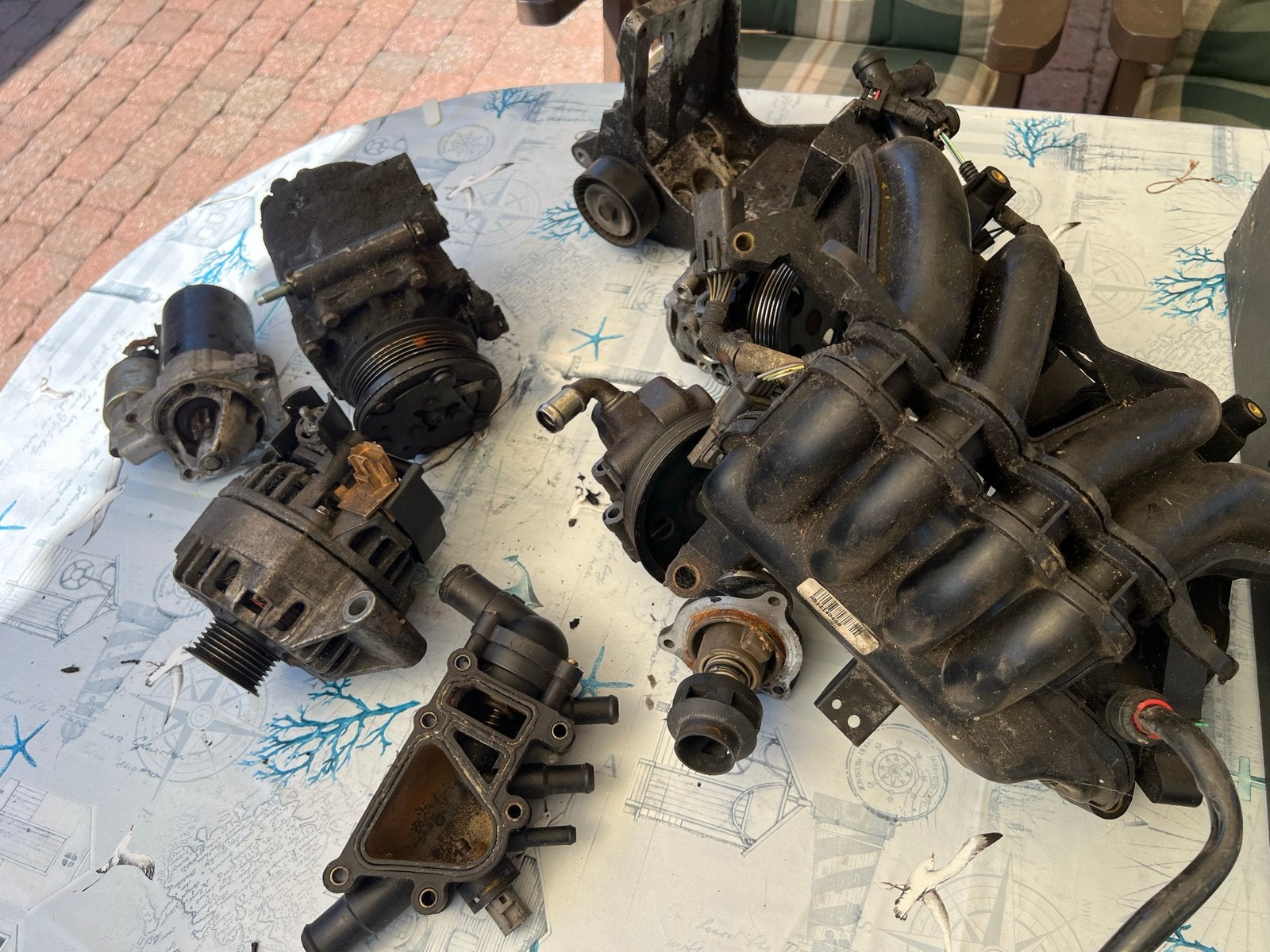 Ford Fiesta 2006 mk5 motoronderdelen: Dynamo, startmotor, et, Ophalen of Verzenden, Gebruikt, Ford