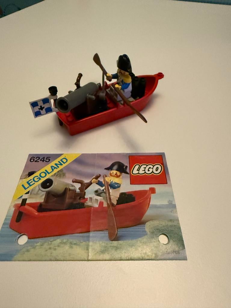 Lego Legoland 6245 - Harbour Sentry compleet met boekje, Kinderen en Baby's, Speelgoed | Duplo en Lego, Ophalen of Verzenden, Gebruikt