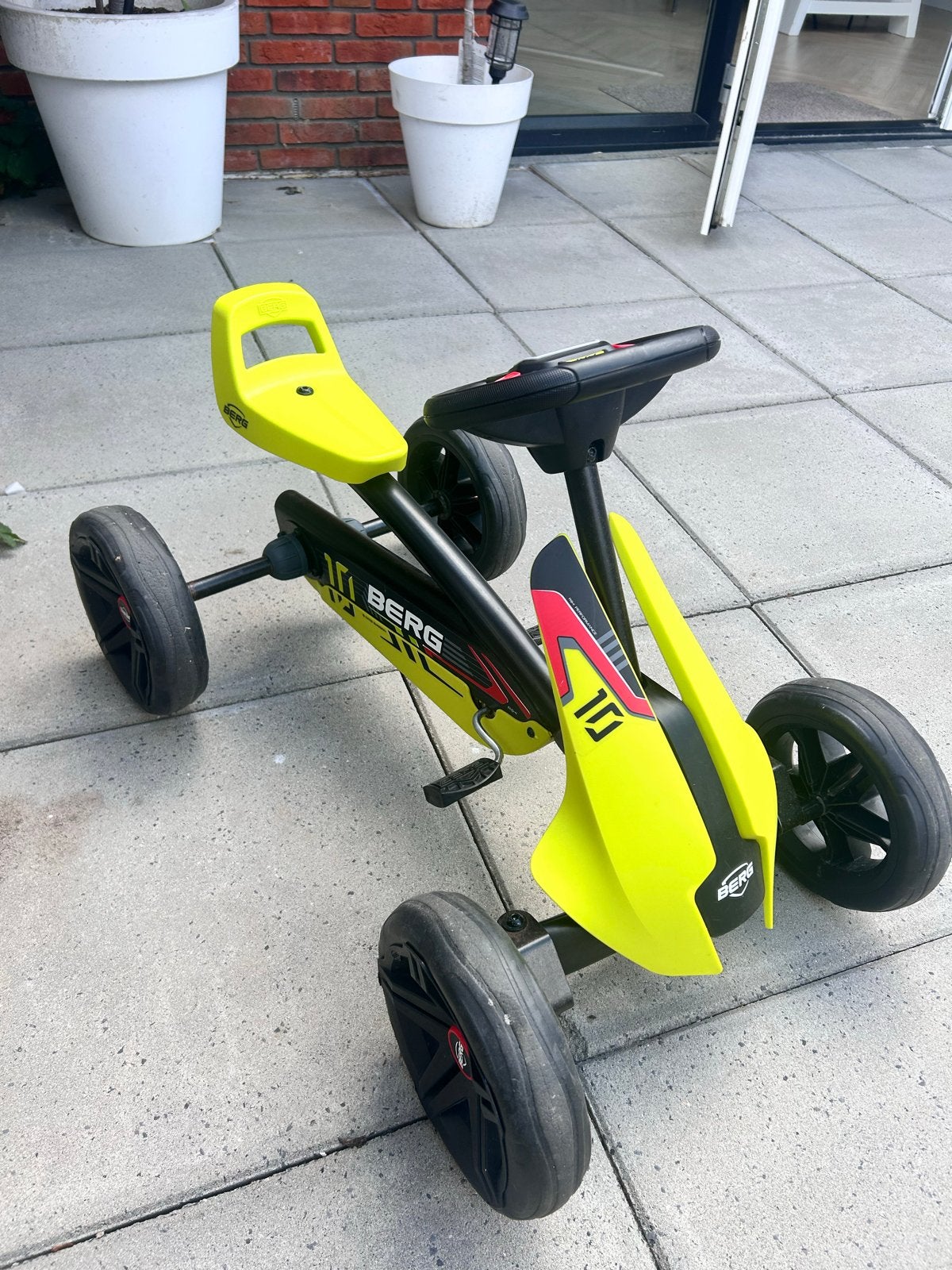 Berg skelter Buzzy Aero - Geel/Groen Zgan!, Kinderen en Baby's, Speelgoed | Buiten | Skelters, Ophalen, Zo goed als nieuw, Berg