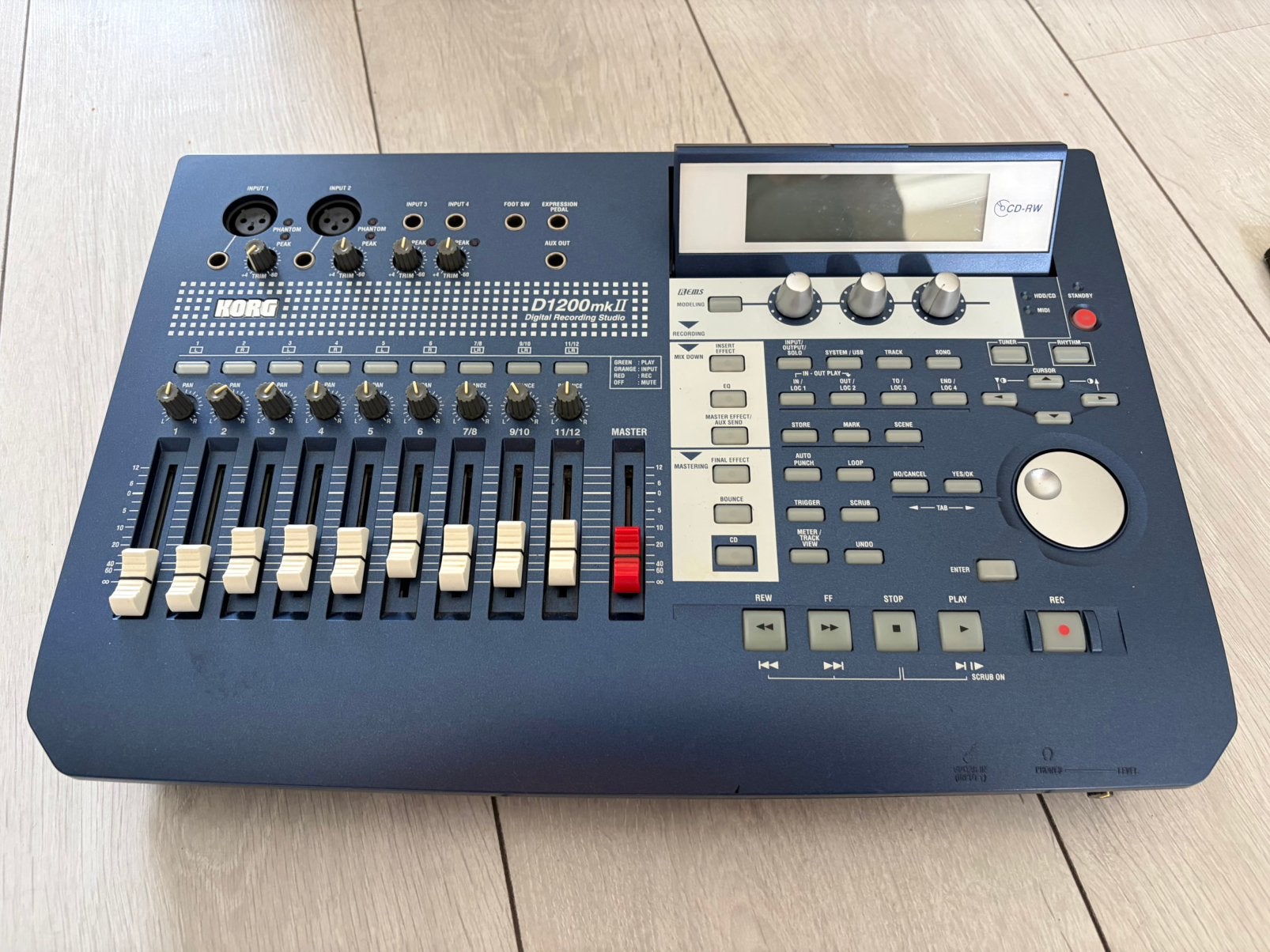 Korg D1200 digital recording studio, Muziek en Instrumenten, Ophalen, Gebruikt