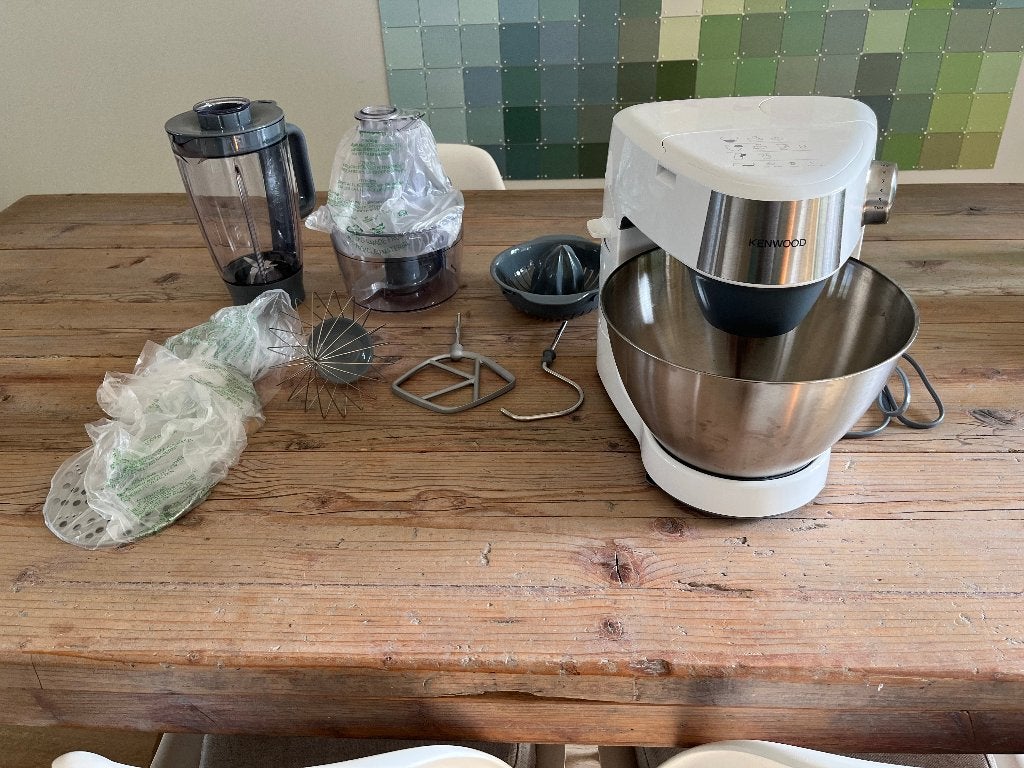 Zo goed als nieuwe Kenwood Prospero+ Keukenmachine KHC29H0WH, 4 liter of meer, Ophalen, Zo goed als nieuw, 3 snelheden of meer