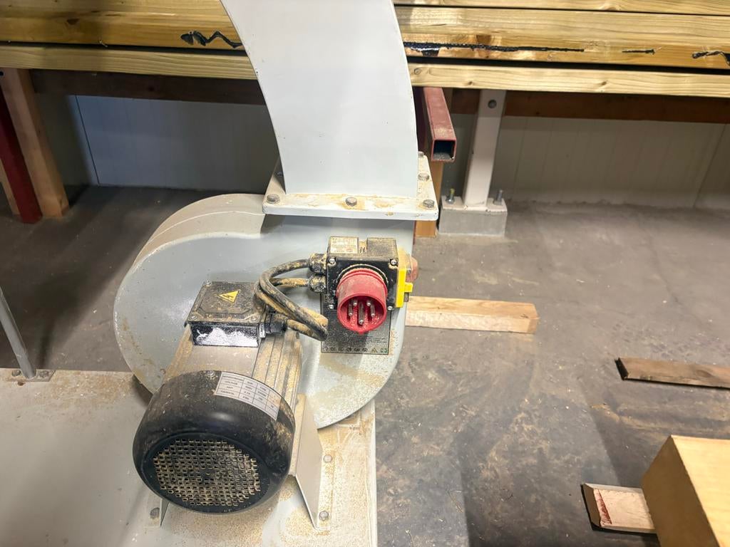 HBM200 Profi Stofafzuiginstallatie 400V/50Hz 2HP, Ophalen, Zo goed als nieuw, Afzuiger