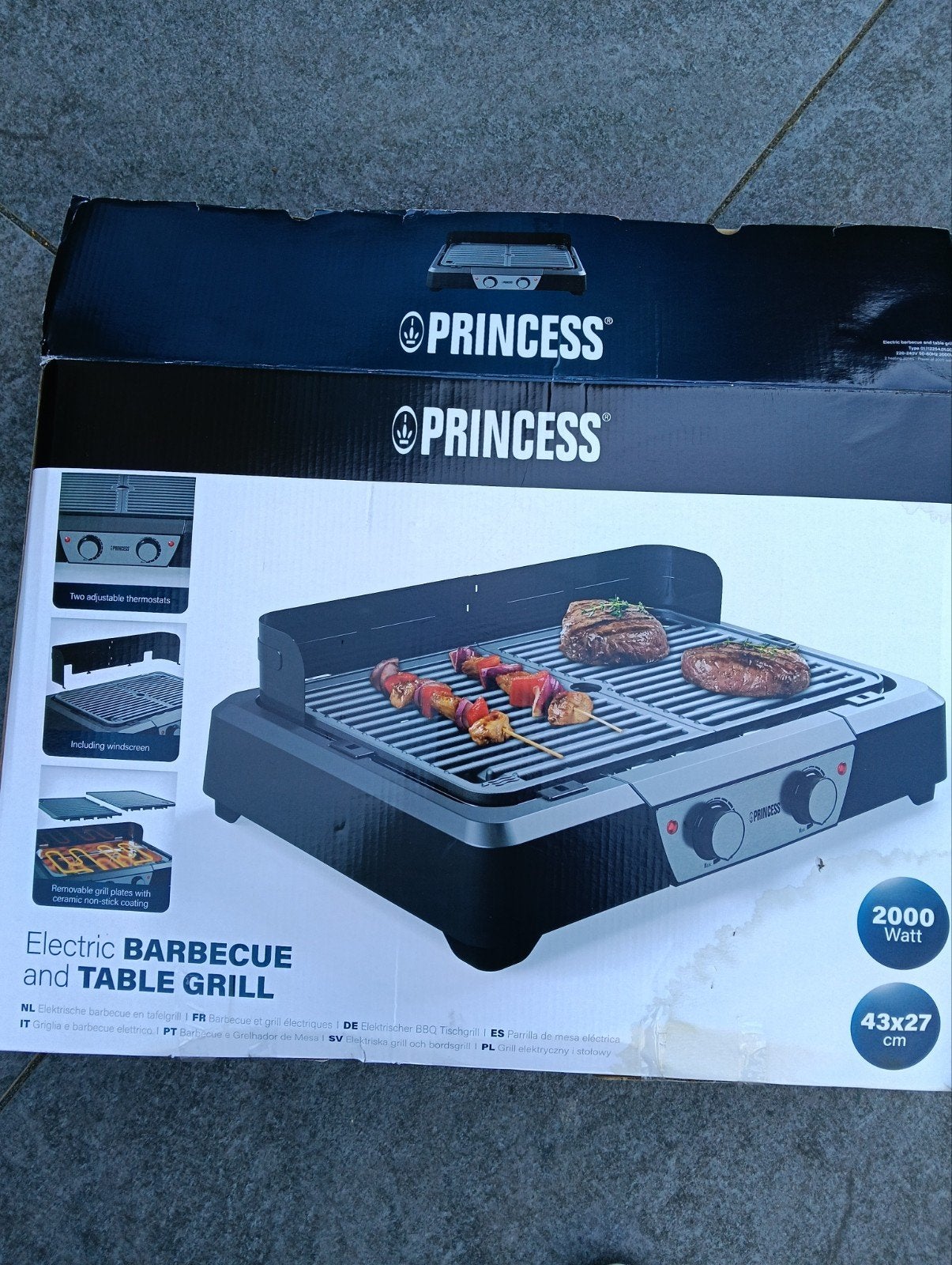 Electrische barbecue/grill, Ophalen of Verzenden