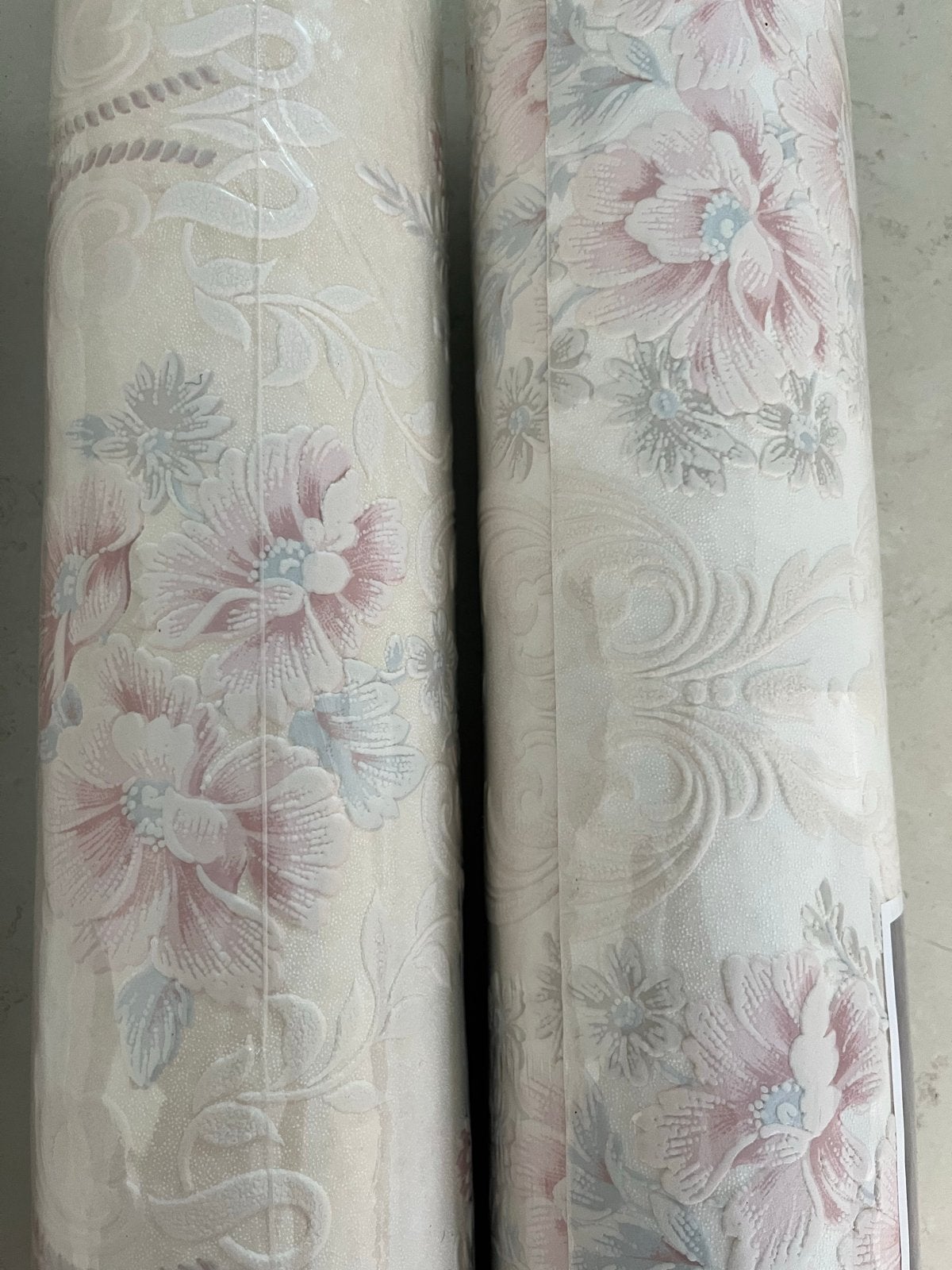 Superfresco Colours Behang met bloemenpatroon, Bloemen, Overige merken, Ophalen of Verzenden, Roze