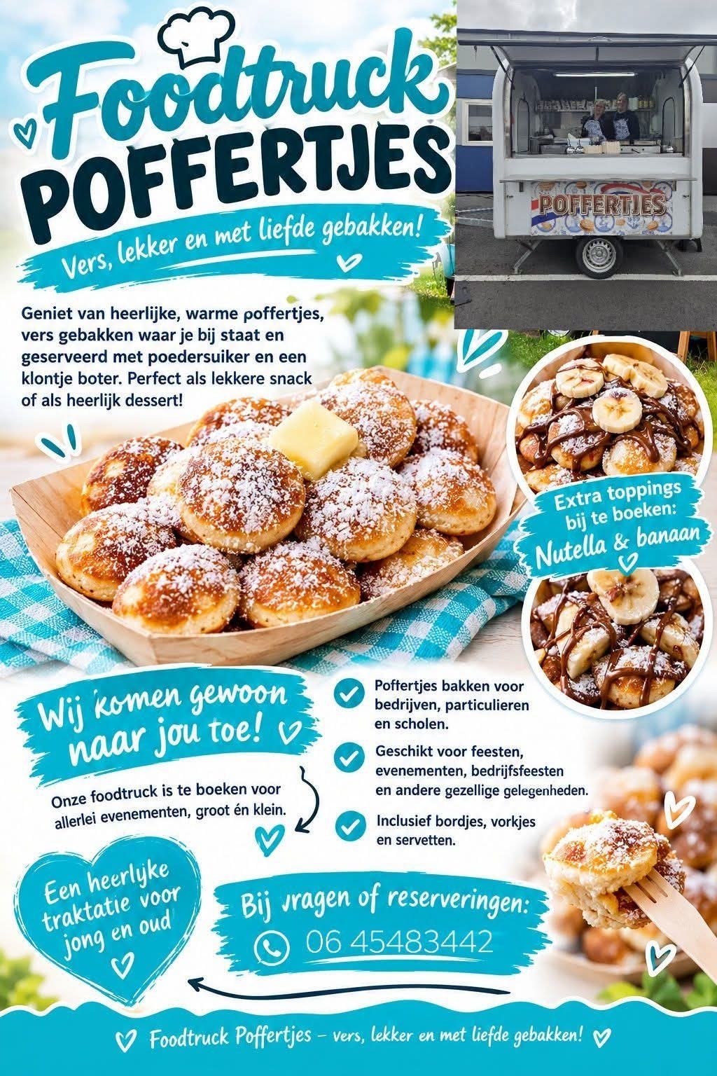 te huur poffertjes kraam met personeel, Diensten en Vakmensen, Cateraar