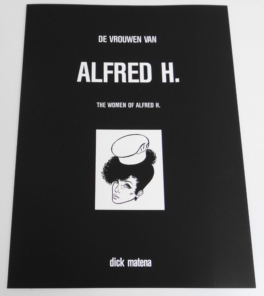 Dick Matena - Portfolio "De vrouwen van Alfred H." - Nieuw, Boeken, Complete serie of reeks, Nieuw, Ophalen of Verzenden, Dick Matena