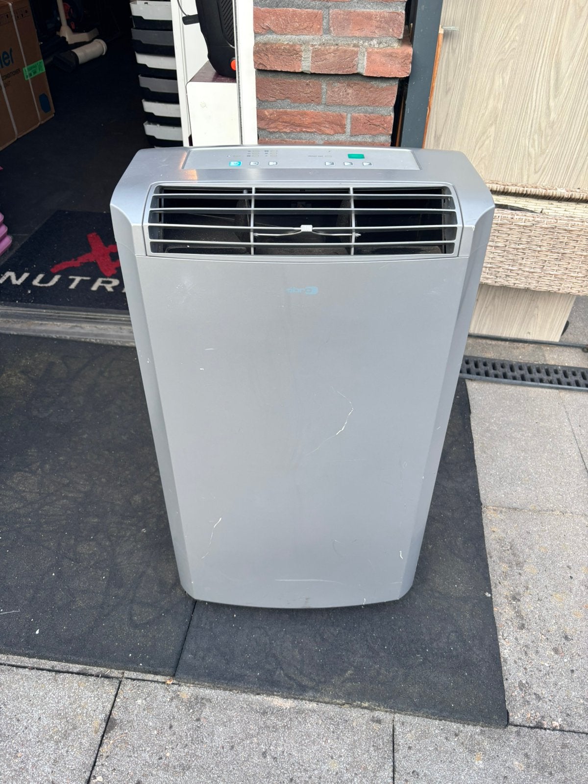 Zibro verrijdbare Airco (vaste prijs), Witgoed en Apparatuur, Airco's, Ophalen, Gebruikt, Minder dan 60 m³, 3 snelheden of meer