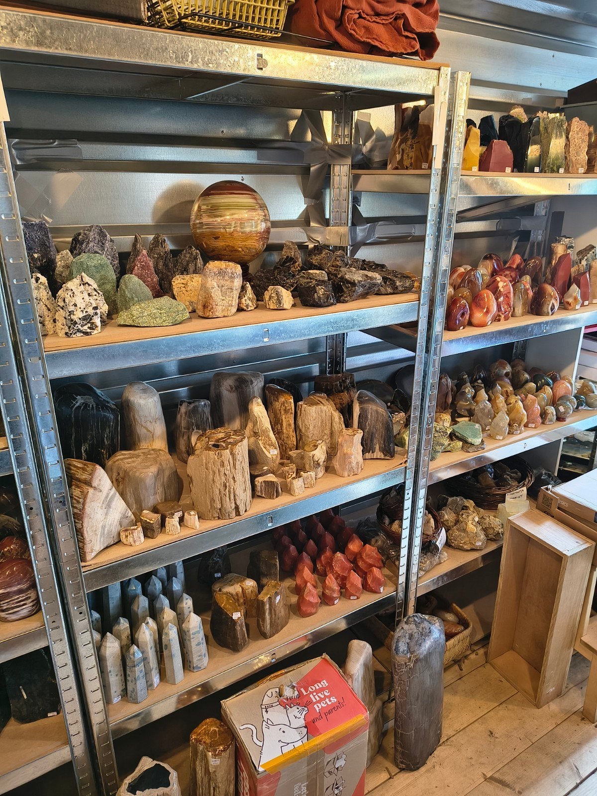 partij edelstenen, mineralen en Aziatische beeldjes, Verzamelen, Ophalen