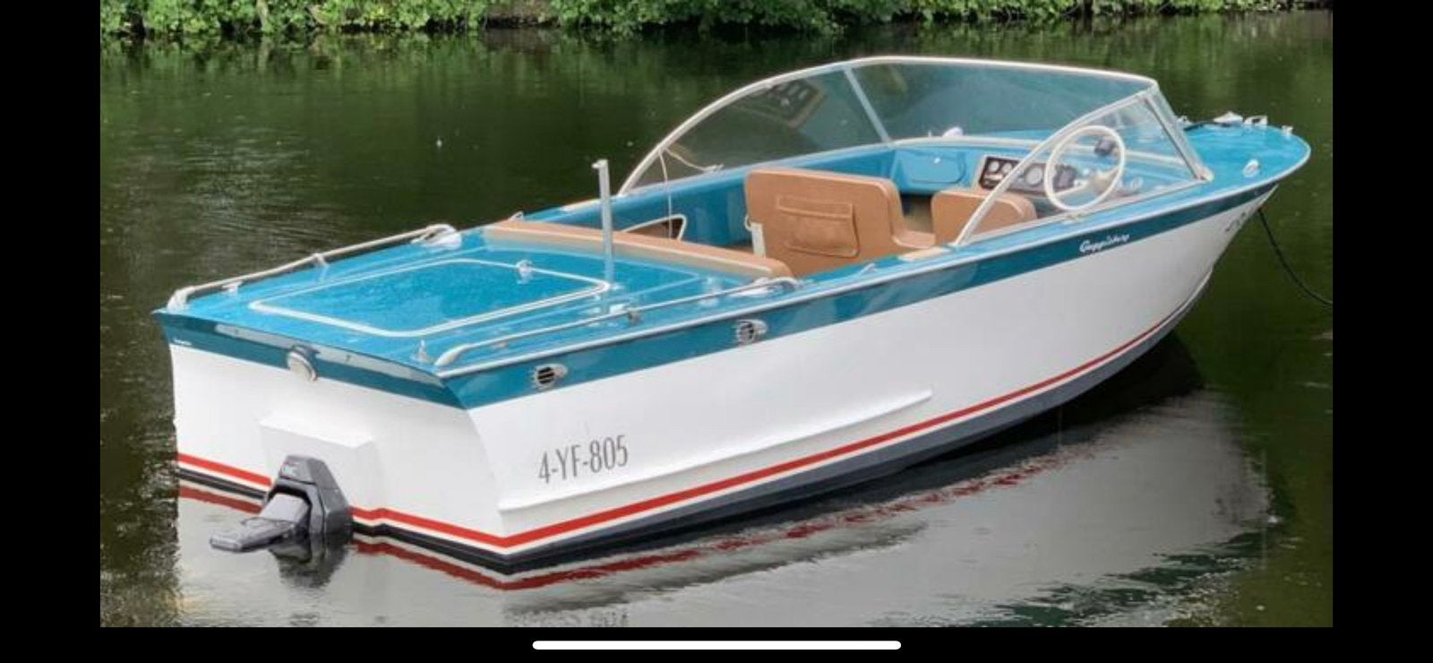 speedboot Guggisberg Aluminium, Watersport en Boten, Ophalen, Gebruikt, Binnenboordmotor, Aluminium