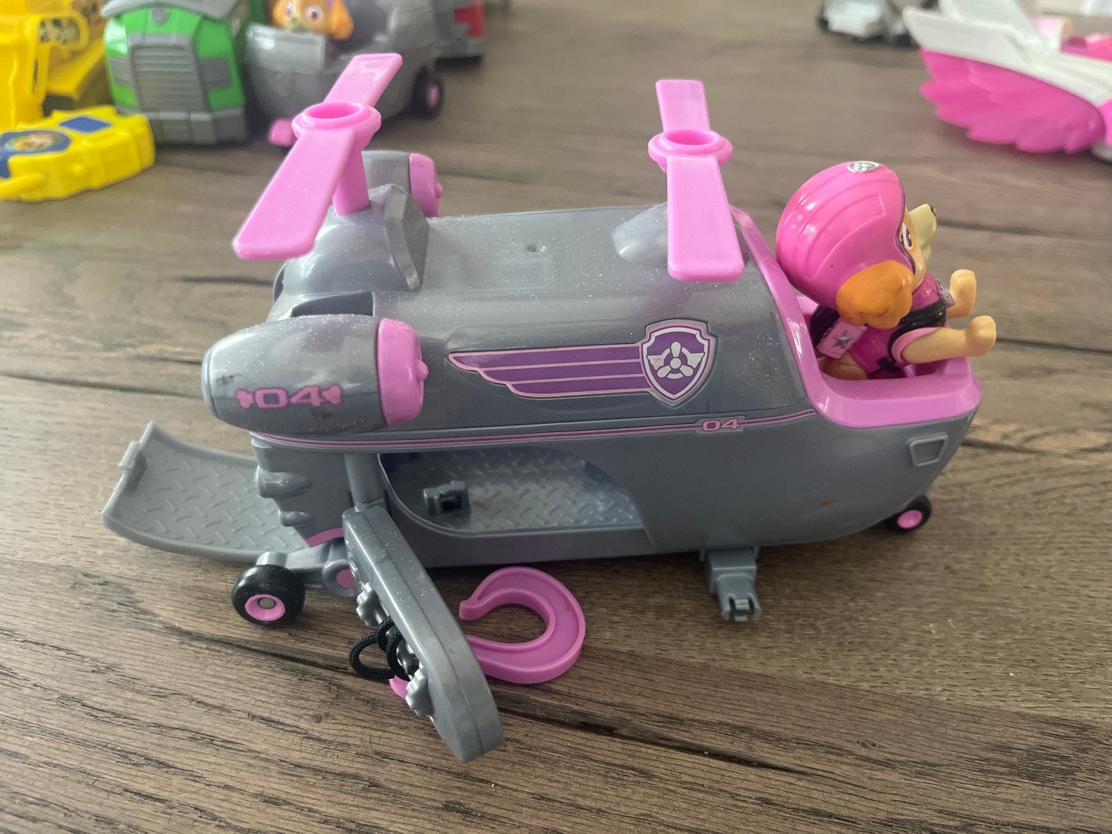 Paw Patrol Skye Helikopter Speelgoed, Ophalen, Gebruikt