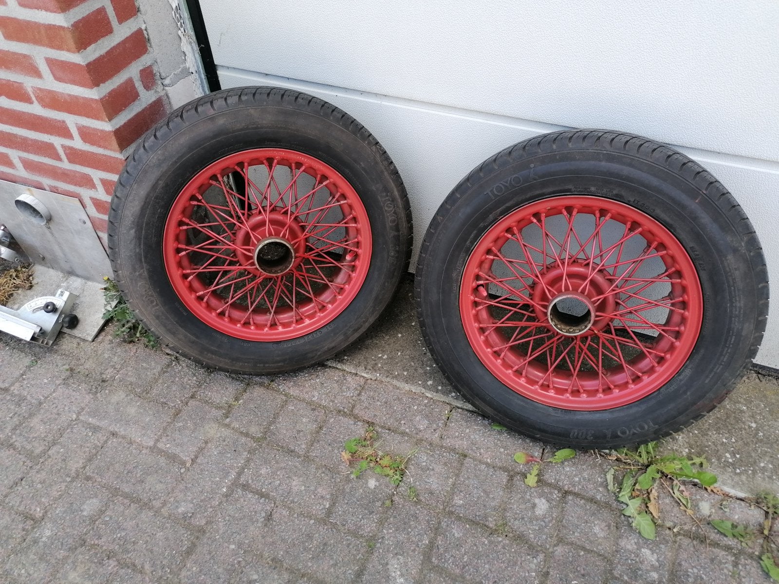 Spaakwielen 15”, Ophalen