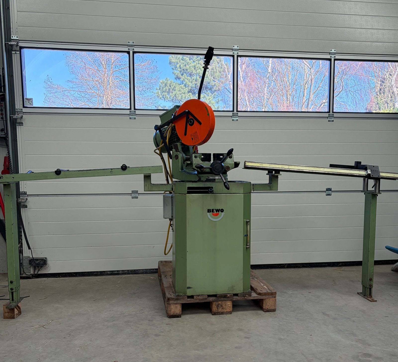 Bewo 315LT afkortzaag cirkelzaag metaalzaag zaagmachine bewo, Doe-het-zelf en Verbouw, Ophalen, Zo goed als nieuw, 1200 watt of meer