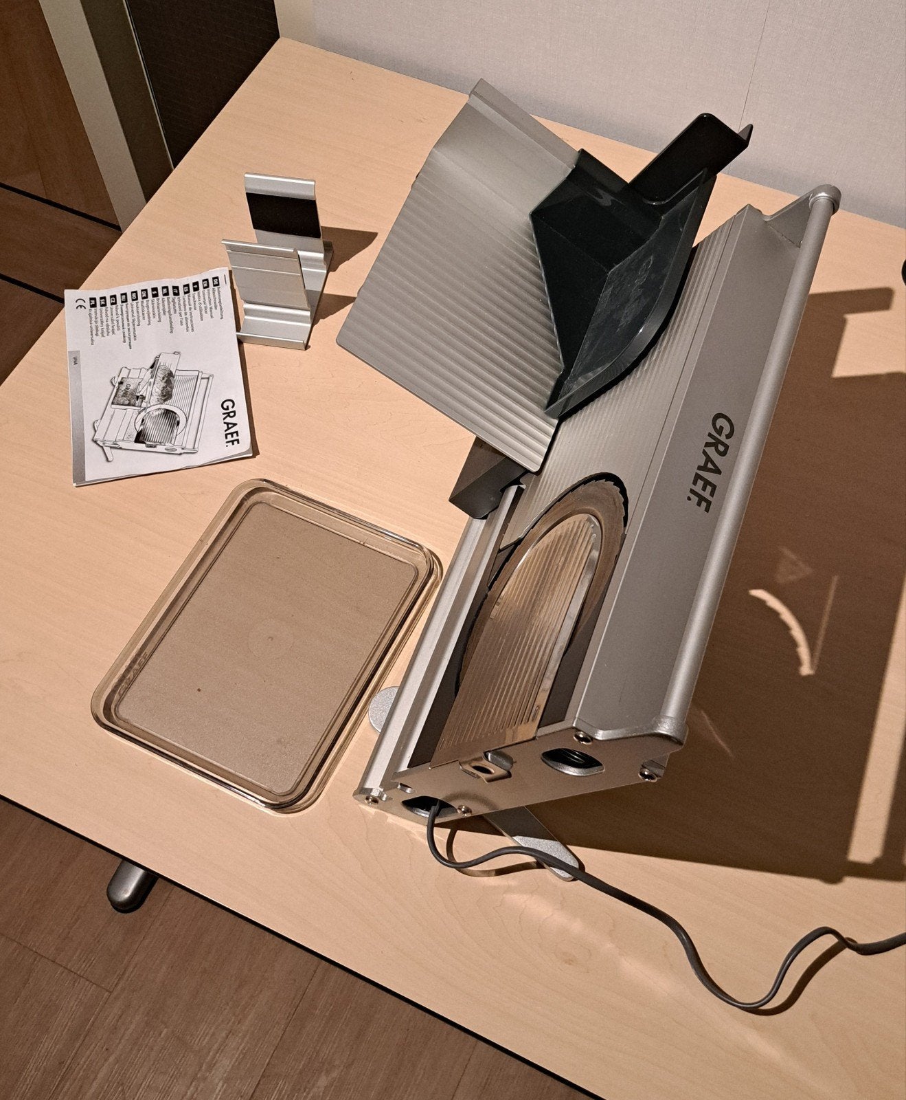 Graef snijmachine UNA 90EU, Ophalen, Gebruikt