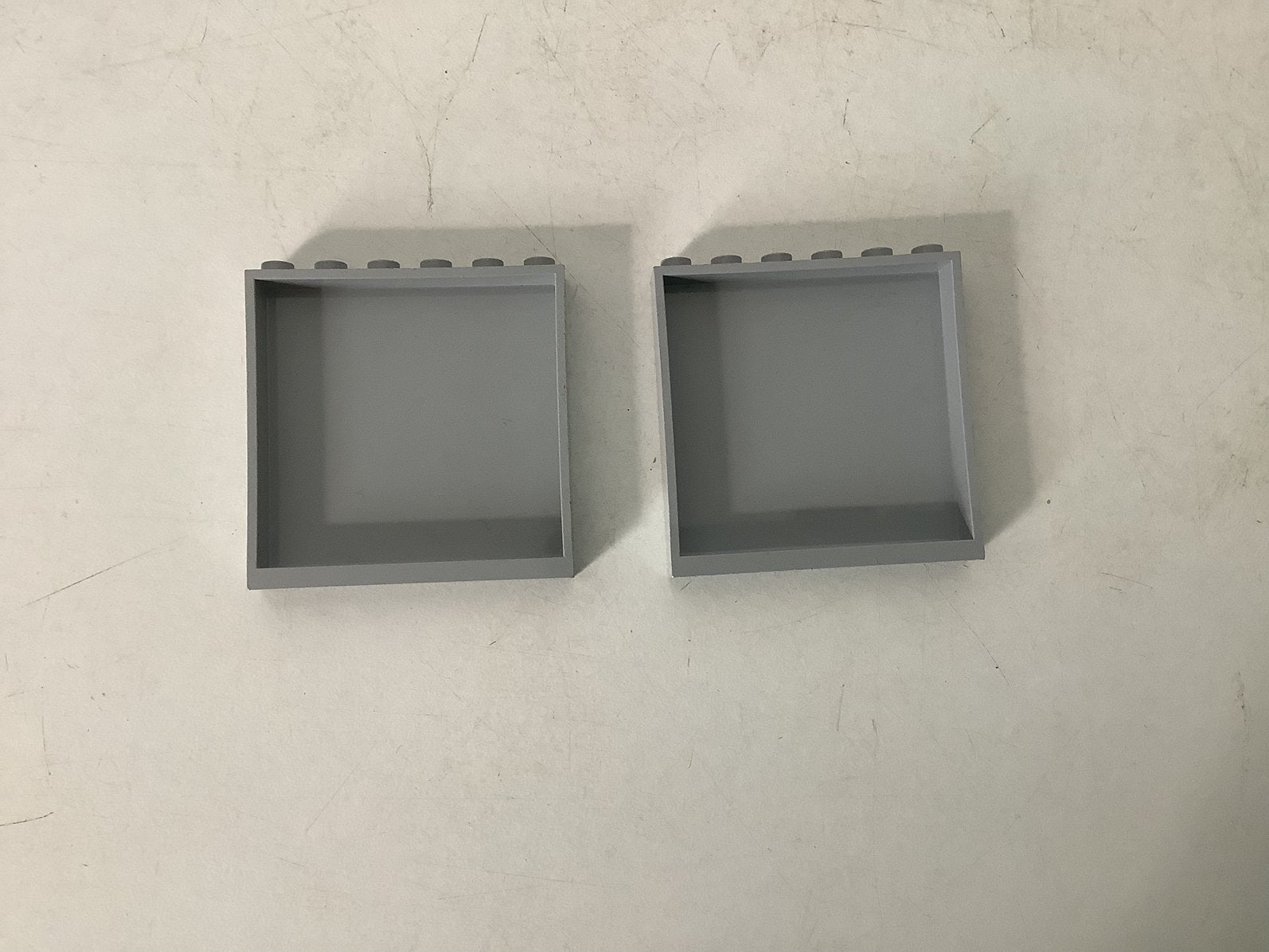 Lego paneel 1x6x5 licht grijs, Ophalen of Verzenden, Gebruikt, Losse stenen, Lego
