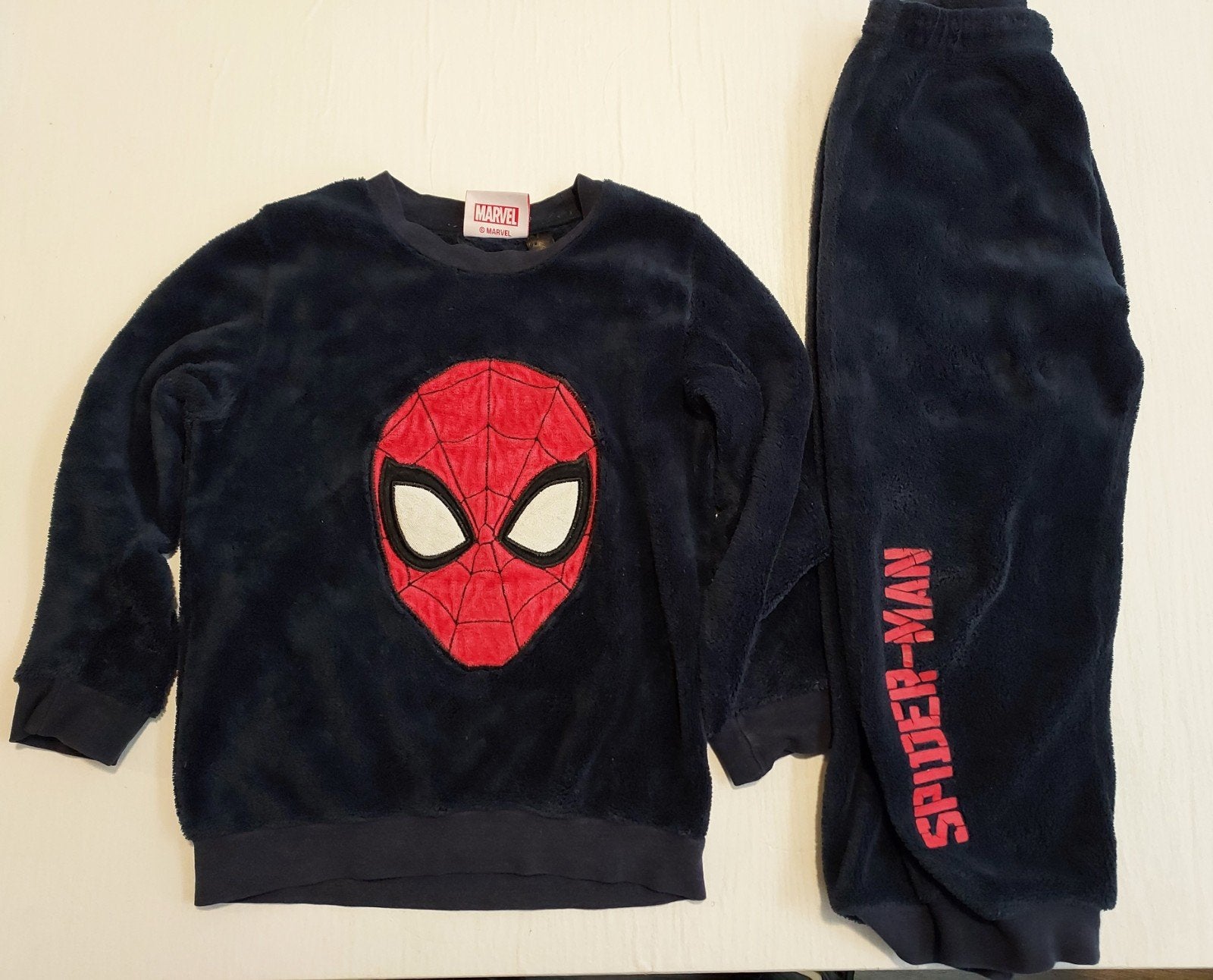 Marvel Spider-Man Pyjama/Huispak Maat 110/116, Kinderen en Baby's, Nacht- of Onderkleding, Gebruikt, Ophalen of Verzenden, Marvel