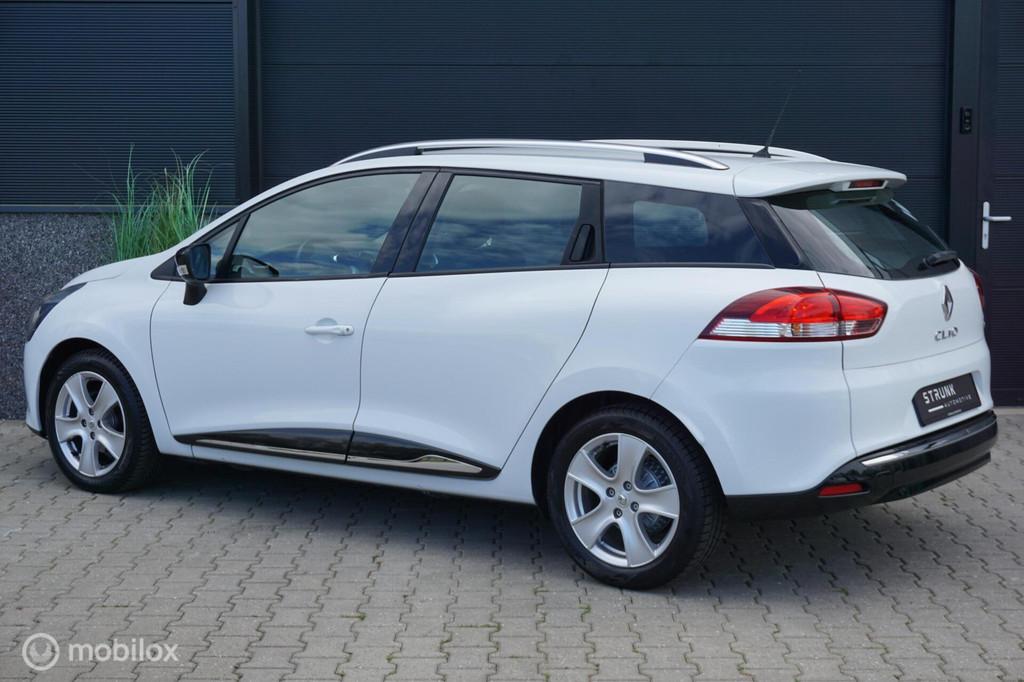 Renault Clio Estate 0.9 TCe Expression Airco Navi Cruise Ori, Auto's, Wit, Origineel Nederlands, Handgeschakeld, 3 cilinders