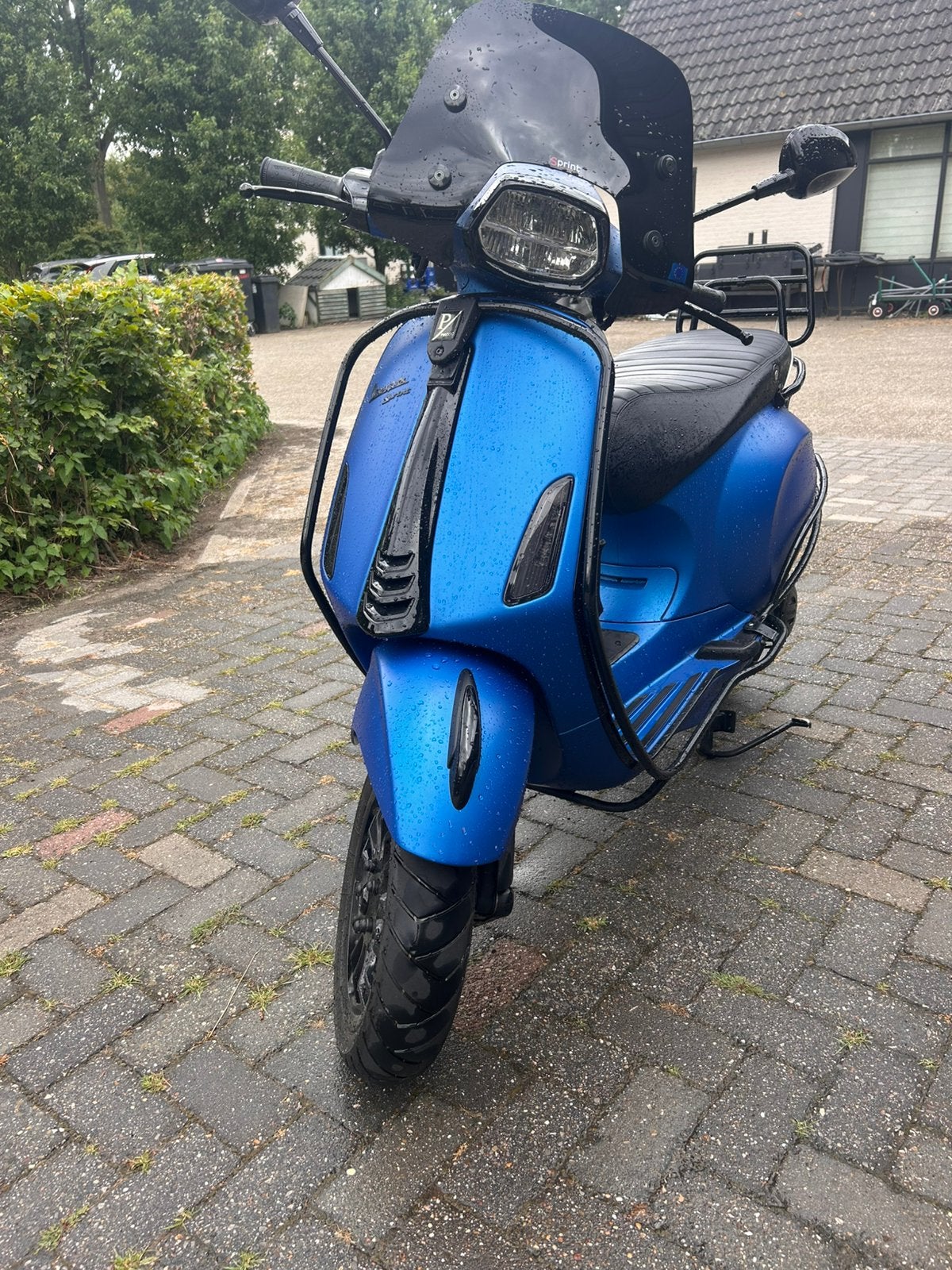 VESPA SPRINT blauw, Ophalen, Overige modellen, Maximaal 45 km/u, Zo goed als nieuw