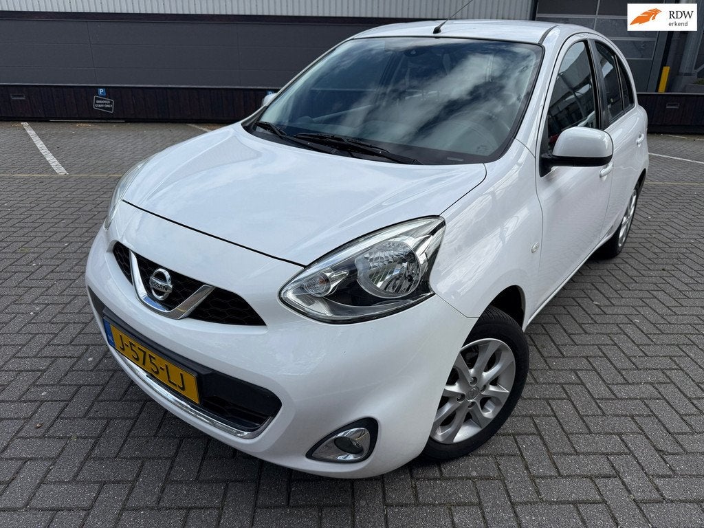 Nissan Micra 1.2 Acenta*Stoelverwarming*Climat-Airco*Cruise*, Voorwielaandrijving, Gebruikt, USB, 1198 cc
