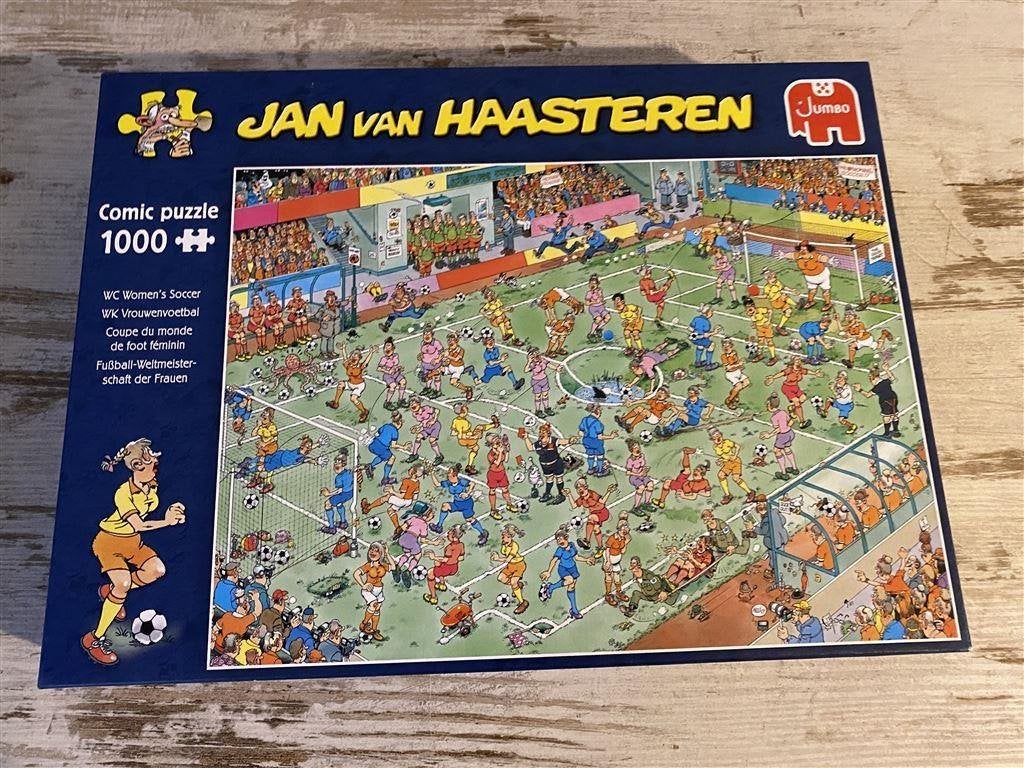 Jan van Haasteren - WK vrouwenvoetbal [s176], Verzenden, 500 t/m 1500 stukjes, Zo goed als nieuw