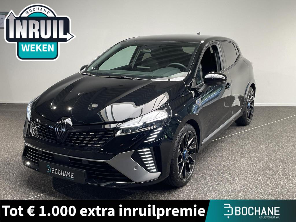 Renault Clio 1.0 TCe 90 GPF esprit Alpine | BOSE-Audiosystee, Auto's, Gebruikt, Met garantie (alle), Leder en Stof, Zwart