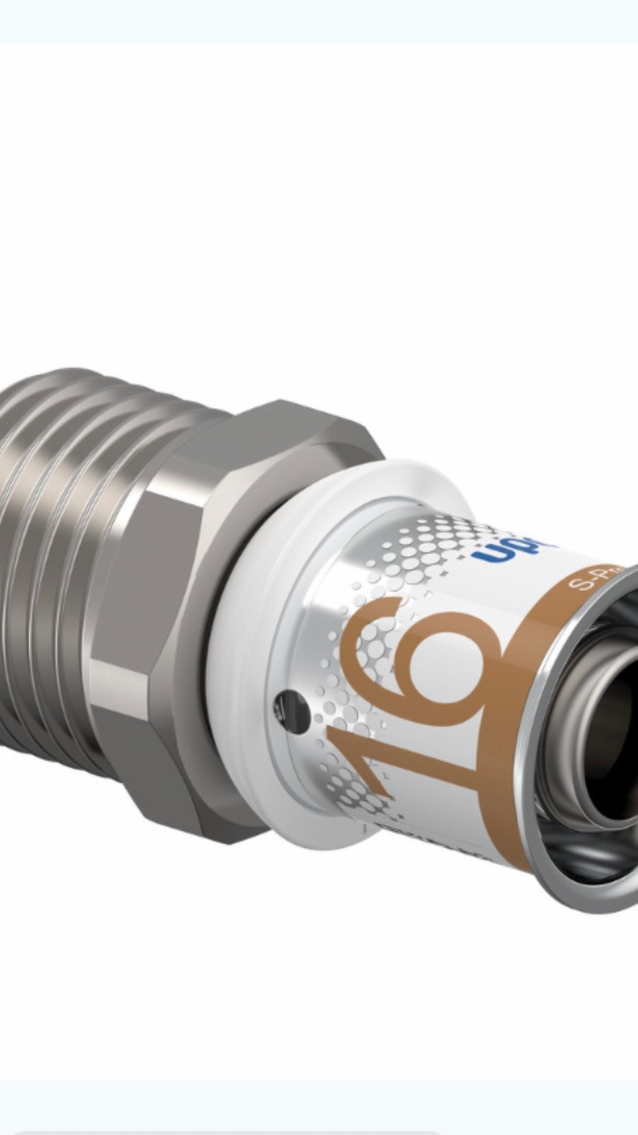 Uponor S-Press perskoppeling 16x15MM knelaansluiting, Ophalen of Verzenden, Zo goed als nieuw, Elektrisch, Bovenfrees