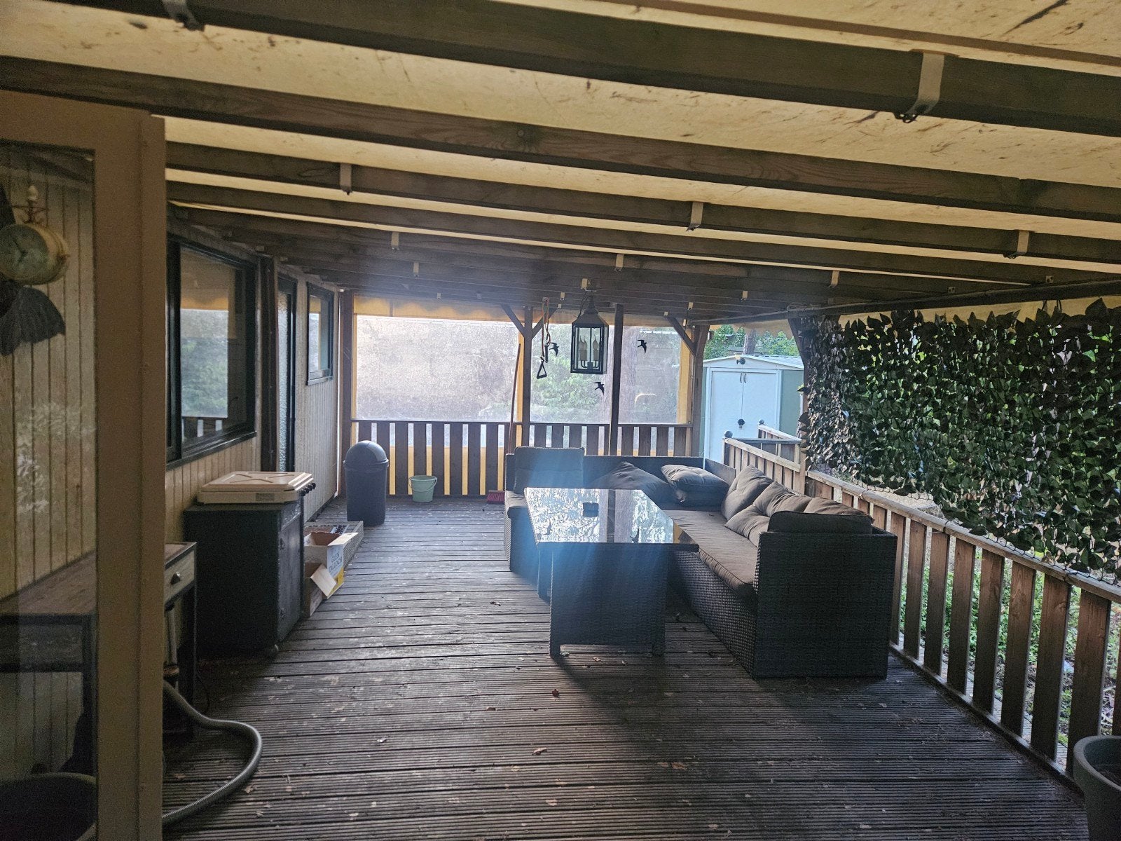 Houten Veranda, Ophalen, Veranda