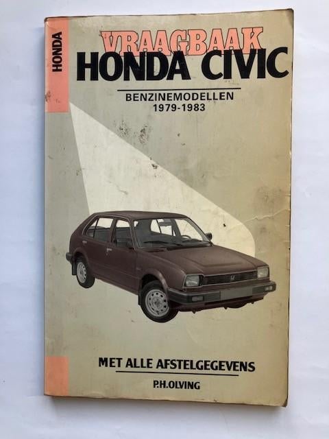 Vraagbaak    Honda Civic       1979 - 1983, Ophalen of Verzenden