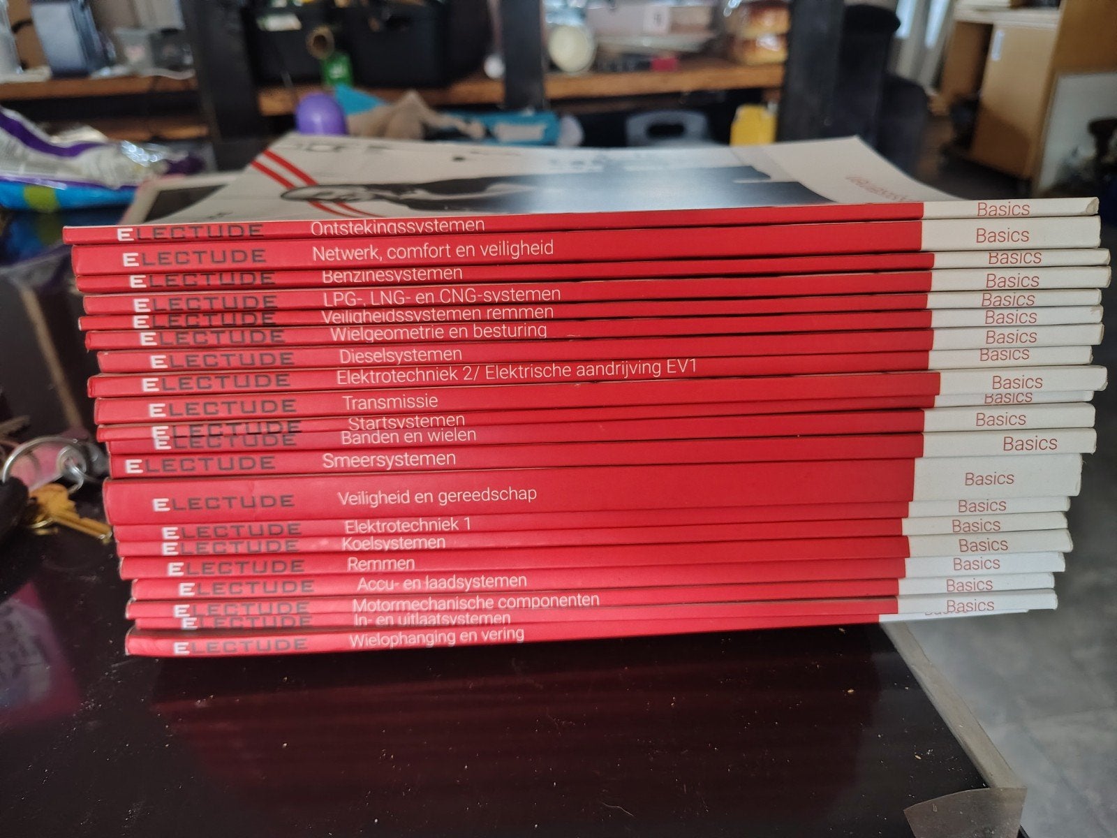 Electude autotechniek boekenpakket 20 delig!!!, Ophalen of Verzenden, Zo goed als nieuw, MBO