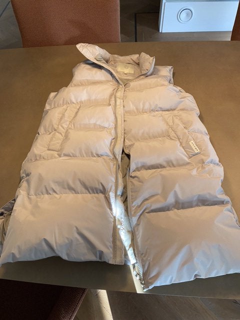 ZUSSS bodywarmer kitkleur L is 40-42, Ophalen of Verzenden, Zo goed als nieuw, Maat 42/44 (L)
