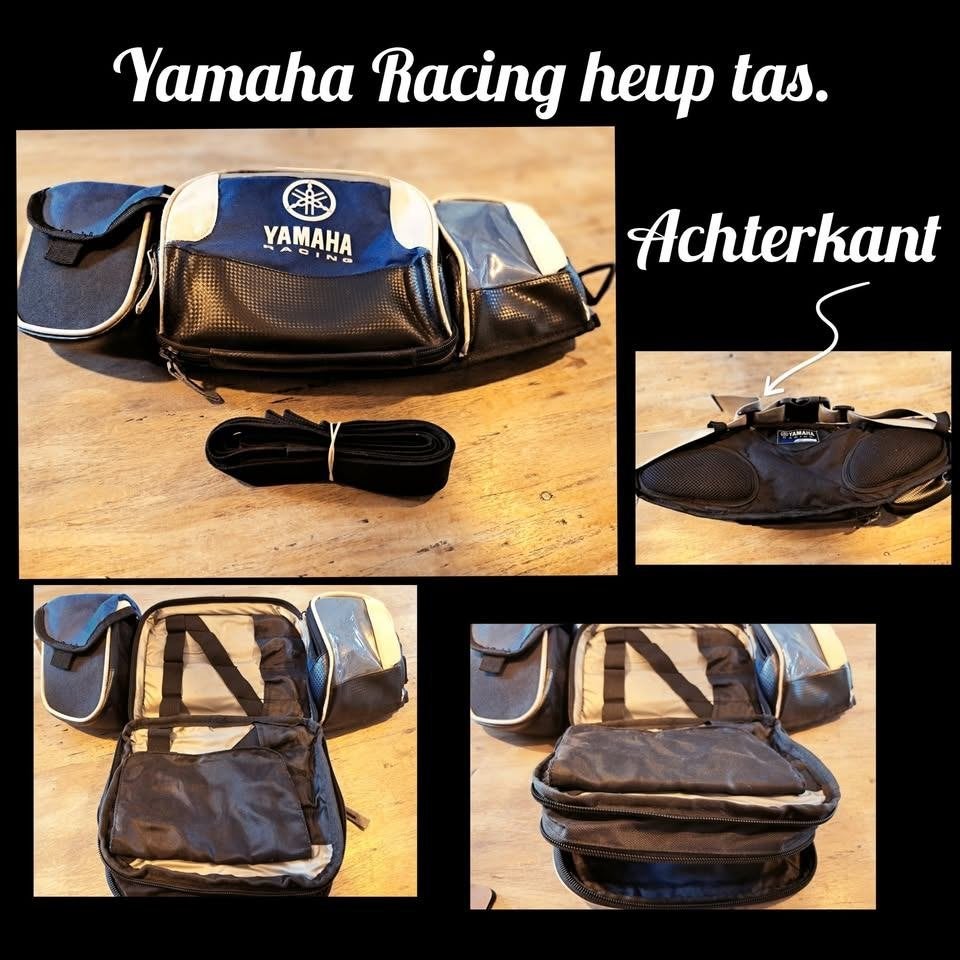 yamaha racing heuptas., Ophalen of Verzenden, Gebruikt