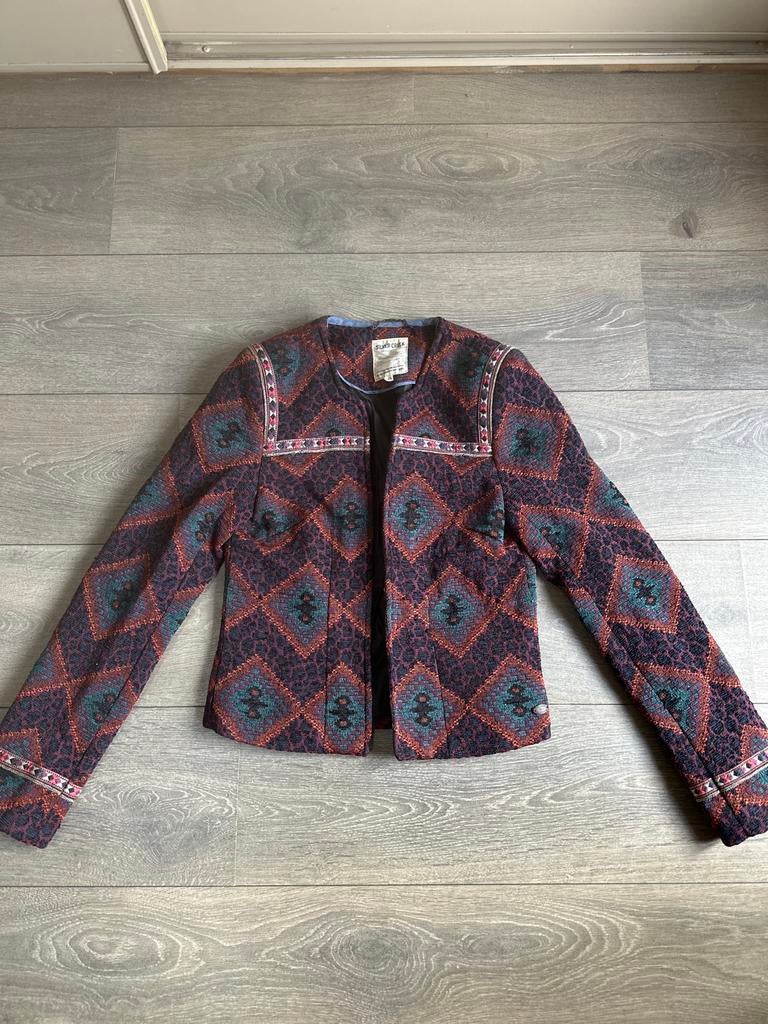 Leuk Silvercreek jasje maat 34 met patroon, Ophalen of Verzenden, Zo goed als nieuw, Maat 34 (XS) of kleiner, Overige kleuren