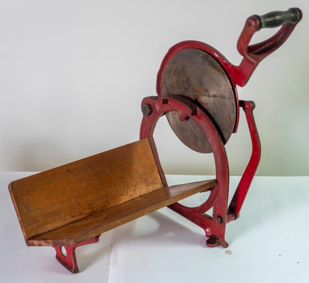 antieke snijmachine, Antiek en Kunst, Ophalen
