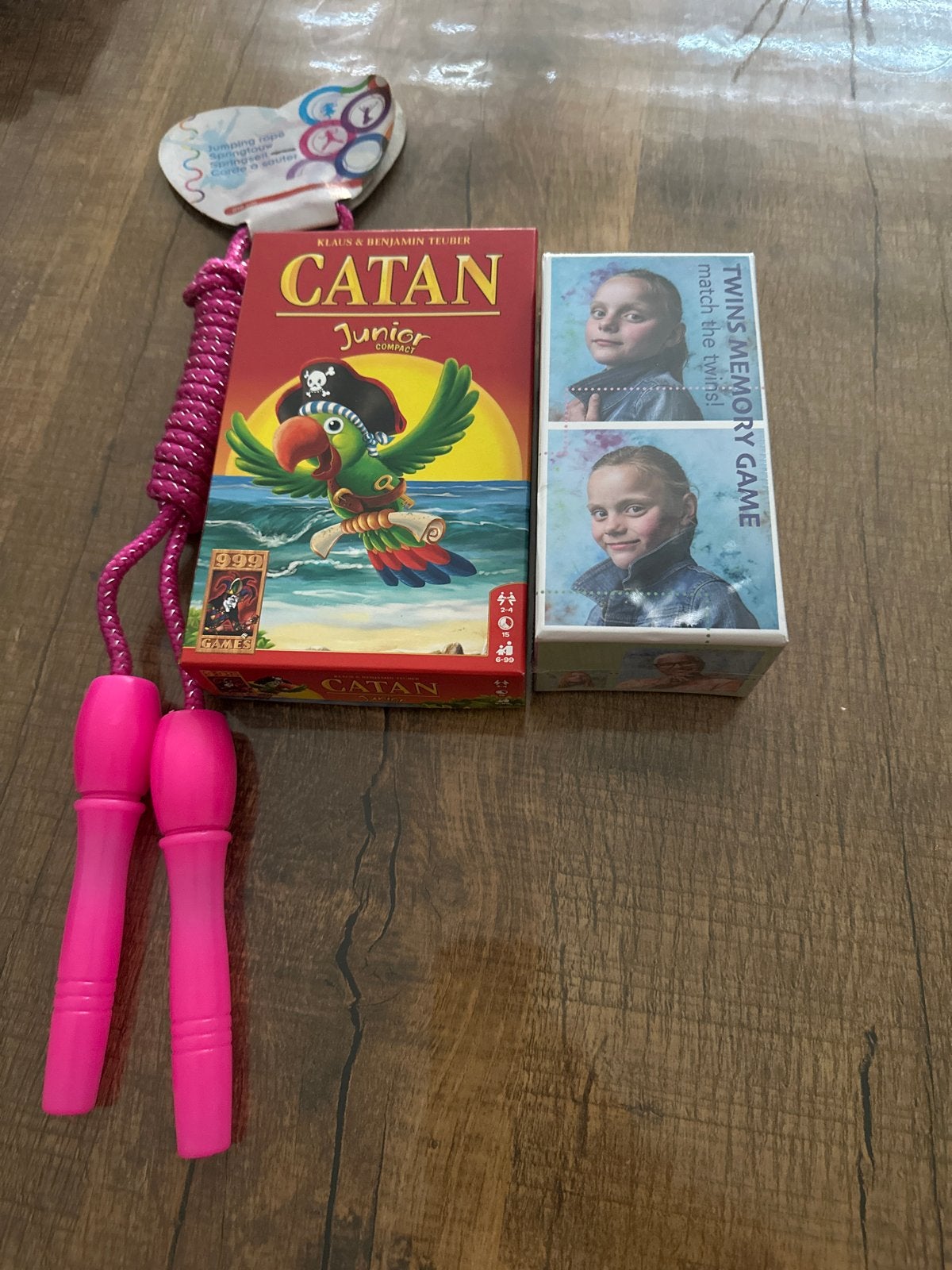 Leuke Kinderspelletjes: Catan Junior & Twins Memory Game, Ophalen, Meer dan 50 stukjes, Gebruikt, 6 jaar of ouder