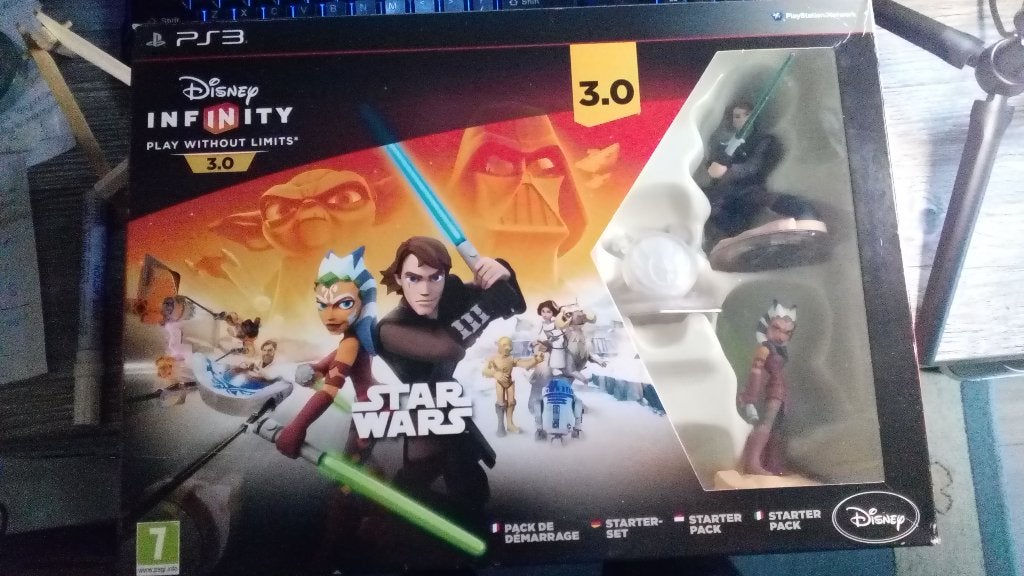 Disney Infinity 3.0 Star Wars Starter Pack PS3, Avontuur en Actie, 1 speler, Ophalen of Verzenden, Zo goed als nieuw