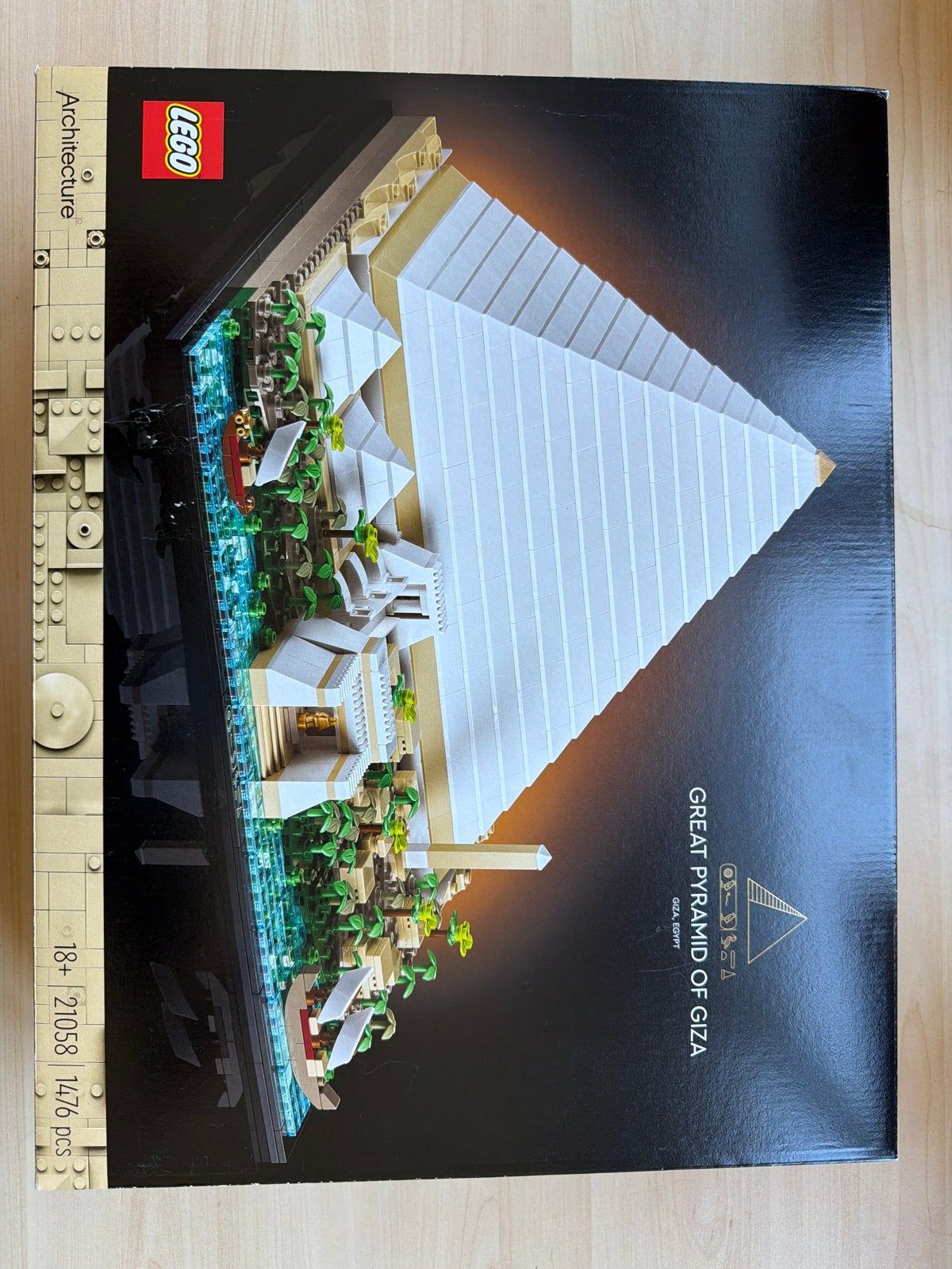 LEGO Architecture 21058 Grote Piramide van Gizeh NIEUW, Ophalen of Verzenden, Nieuw, Overige merken