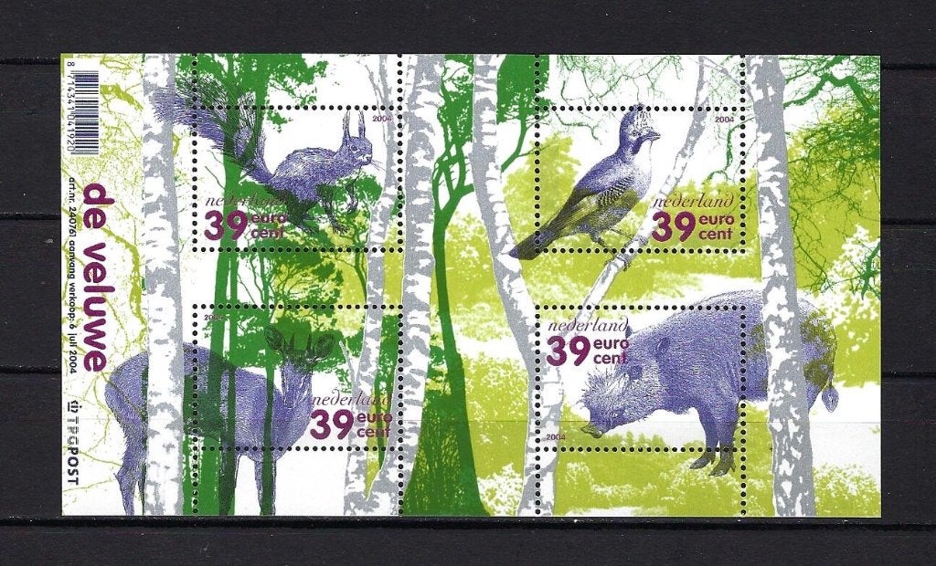 NVPH Blok 2282 (De Veluwe) Postfris, Ophalen of Verzenden, Na 1940, Postfris
