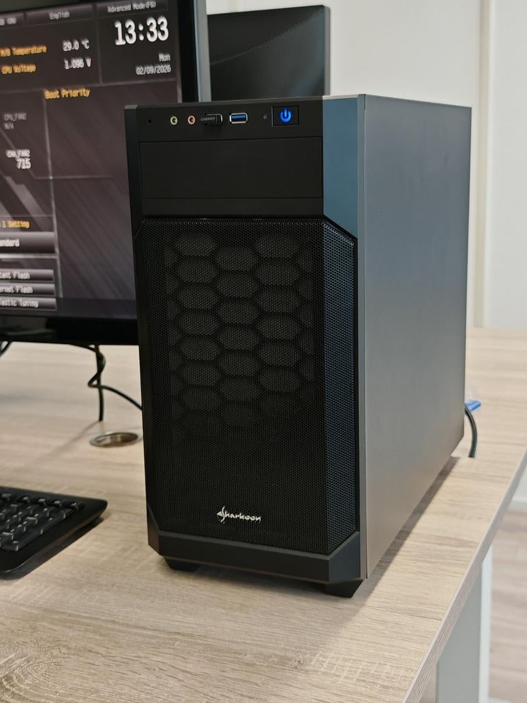 Desktop pc i5-10400 | SSD 512 GB | ASRock B460M PRO4, Ophalen, 8 GB, Zo goed als nieuw, SSD