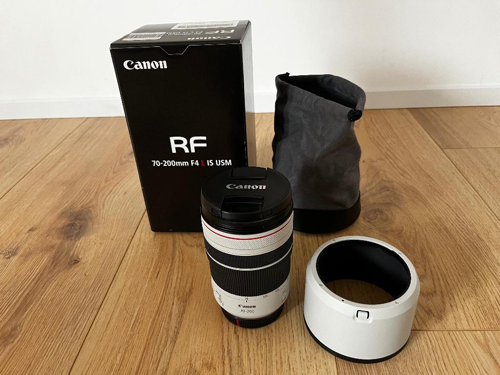 Canon RF 70-200mm f/4.0 L IS USM, Ophalen, Zo goed als nieuw, Telelens, Zoom