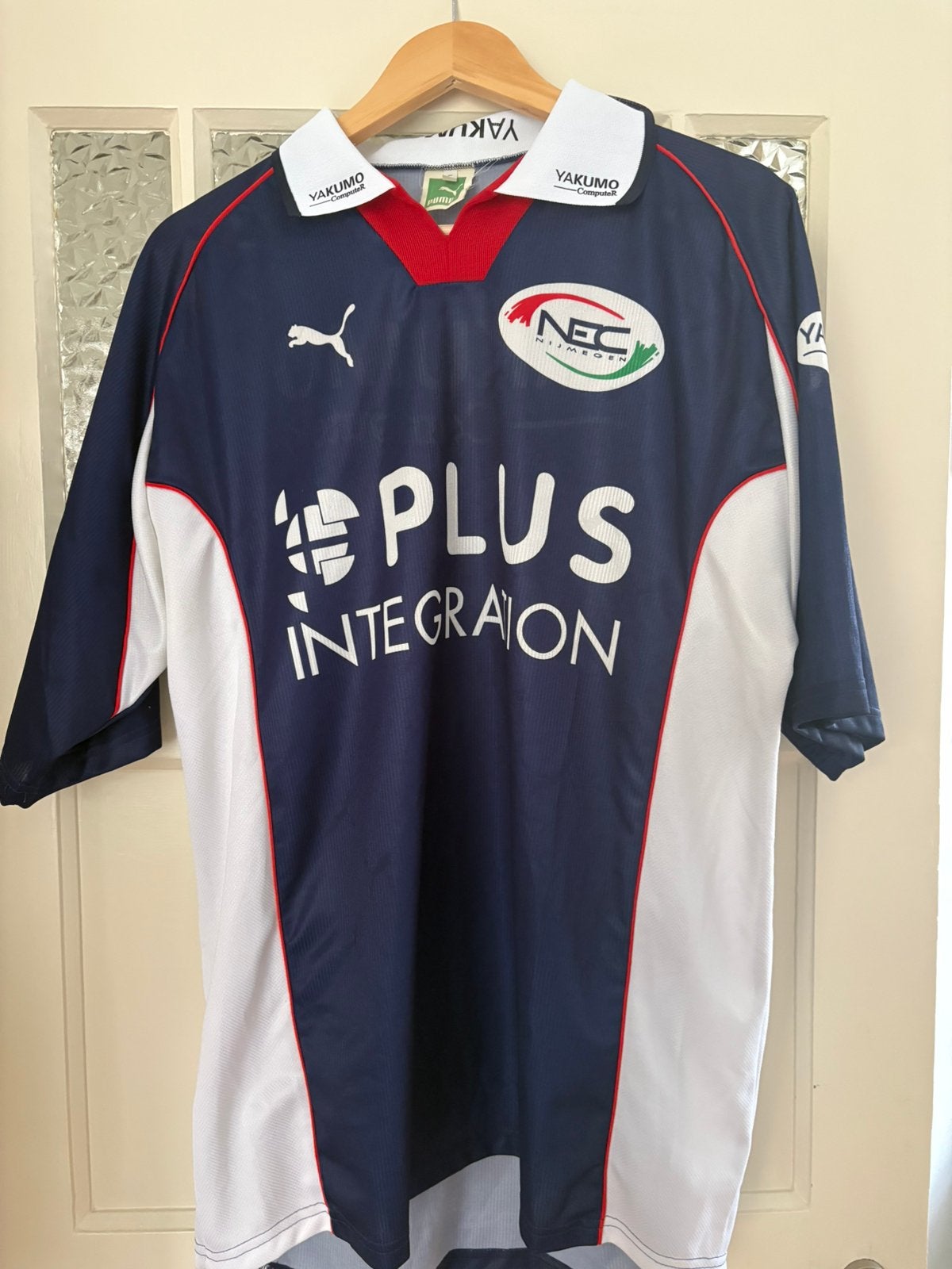 1998-1999 uitshirt NEC XXL, Verzamelen, Ophalen of Verzenden, Zo goed als nieuw, Overige binnenlandse clubs, Shirt
