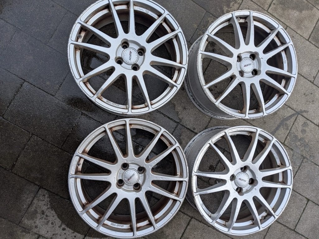 Alutec Monstr 18 inch velgen (KBA 49787), Ophalen, 18 inch, Gebruikt, Velg(en)
