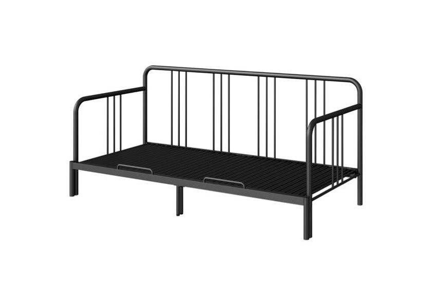 FYRESDAL Onderstel bedbank, Ophalen, Zwart, Tweepersoons, 200 cm