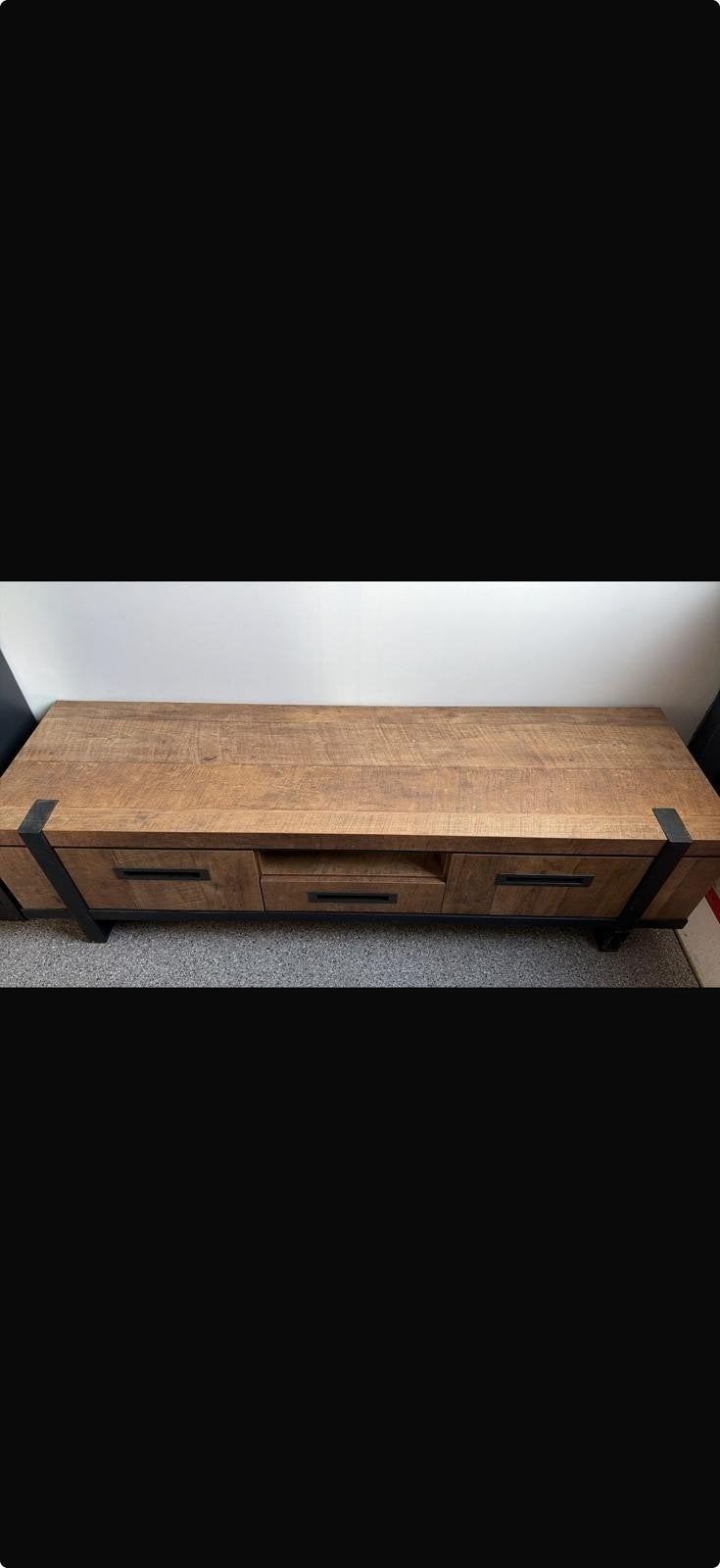 TV meubel Haco Borneo 180cm, Overige houtsoorten, Gebruikt, 150 tot 200 cm, Ophalen of Verzenden