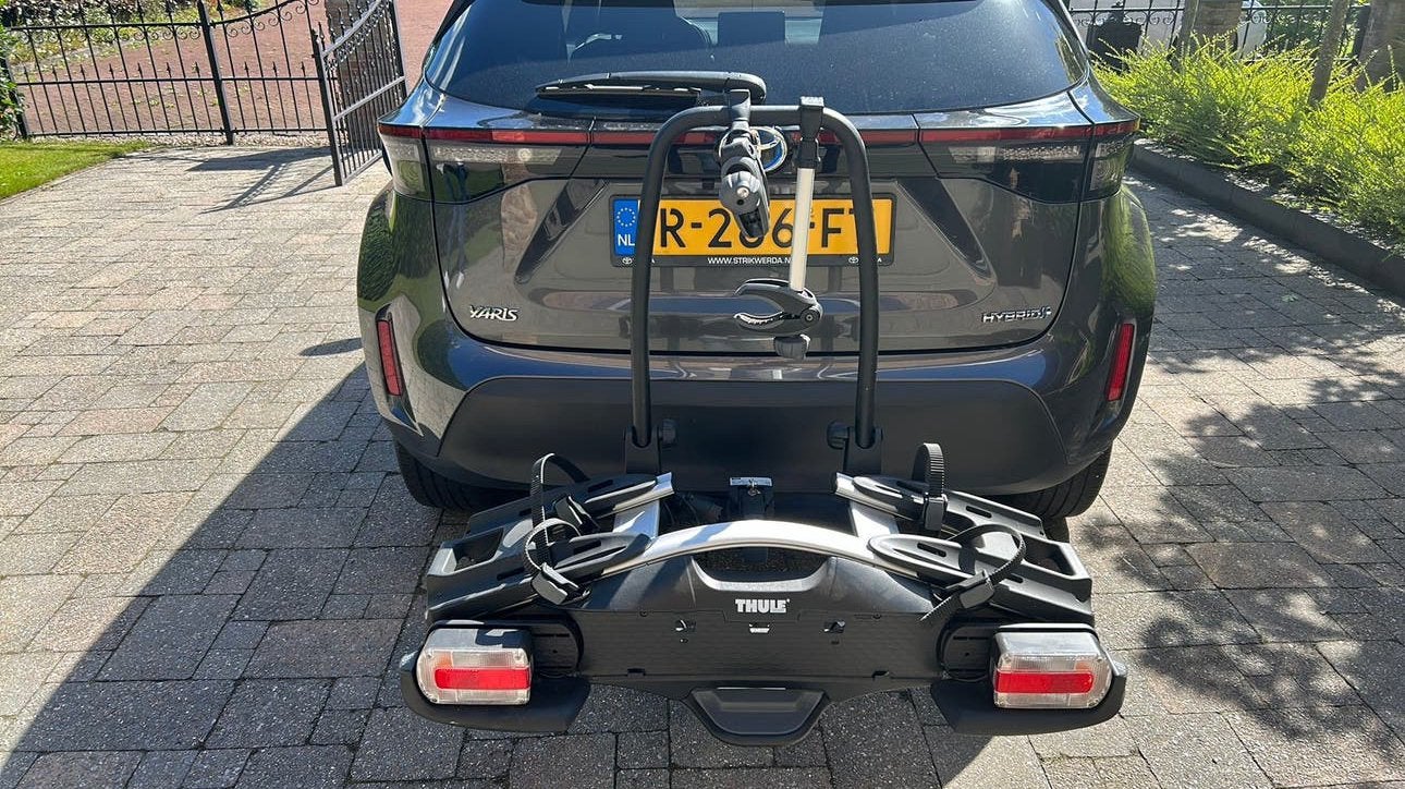 Thule VeloCompact 925 fietsendrager voor 2 fietsen, Brede banden, Ophalen of Verzenden, Zo goed als nieuw, 2 fietsen