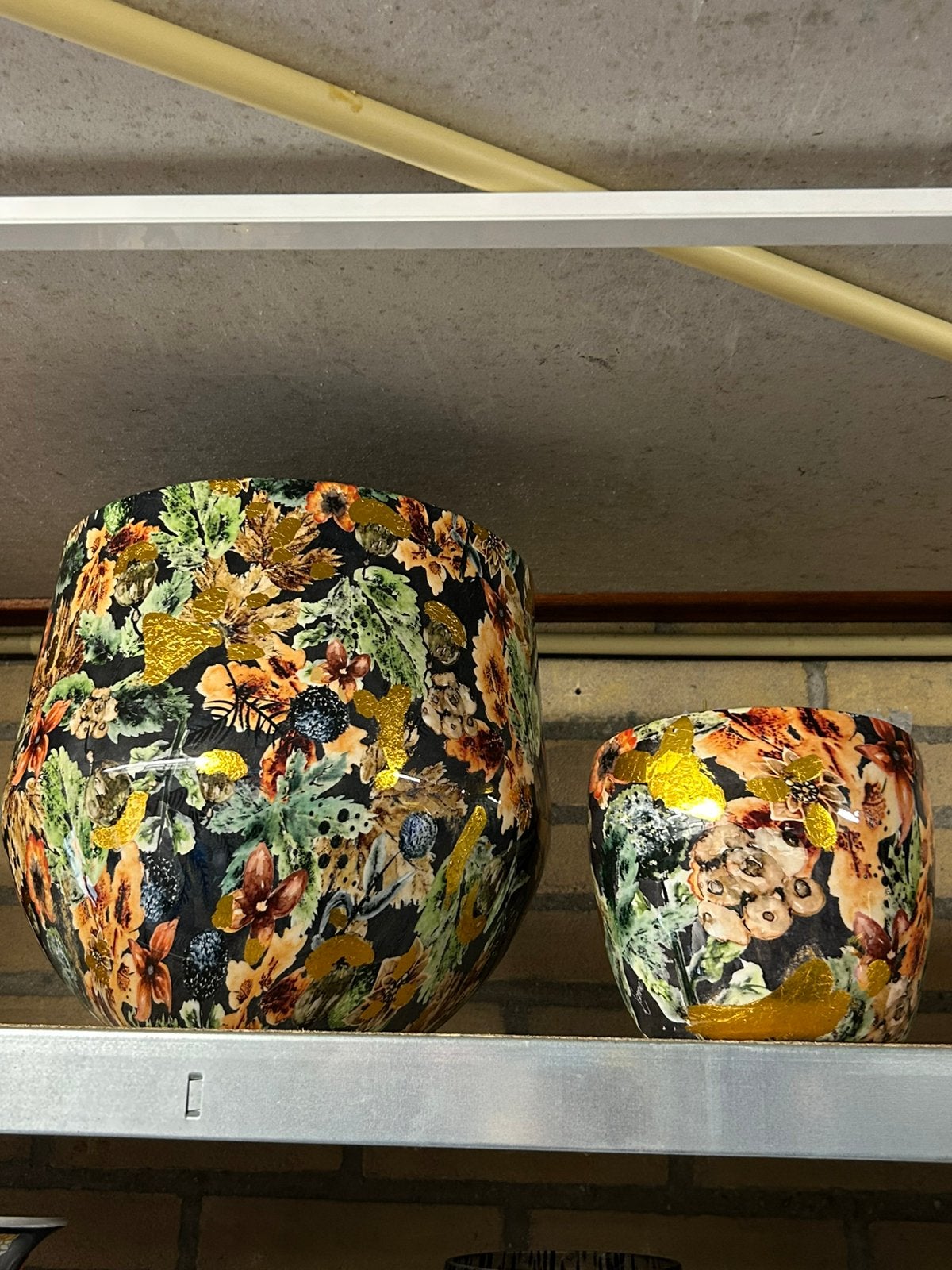 Bloempotten, Ophalen, Gebruikt