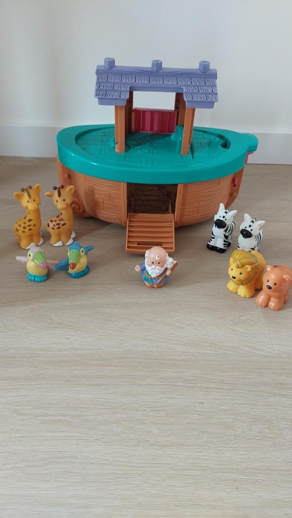 Fisher-Price Little People Ark van Noach, Ophalen of Verzenden, Gebruikt, Speelset